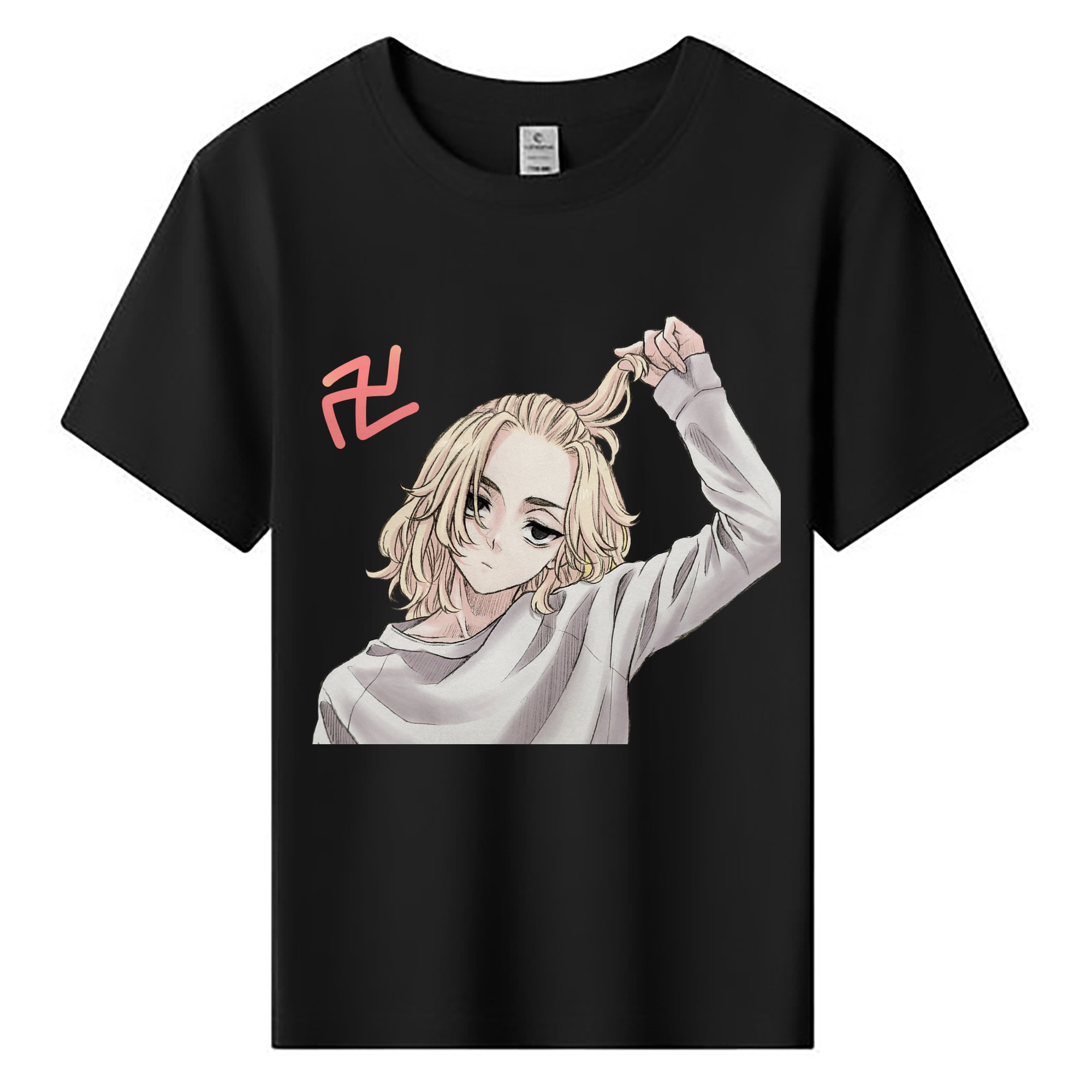 （画像用） 東京リベンジャーズ Tokyo Revengers 綿100％キッズTシャツ（フロントプリント）