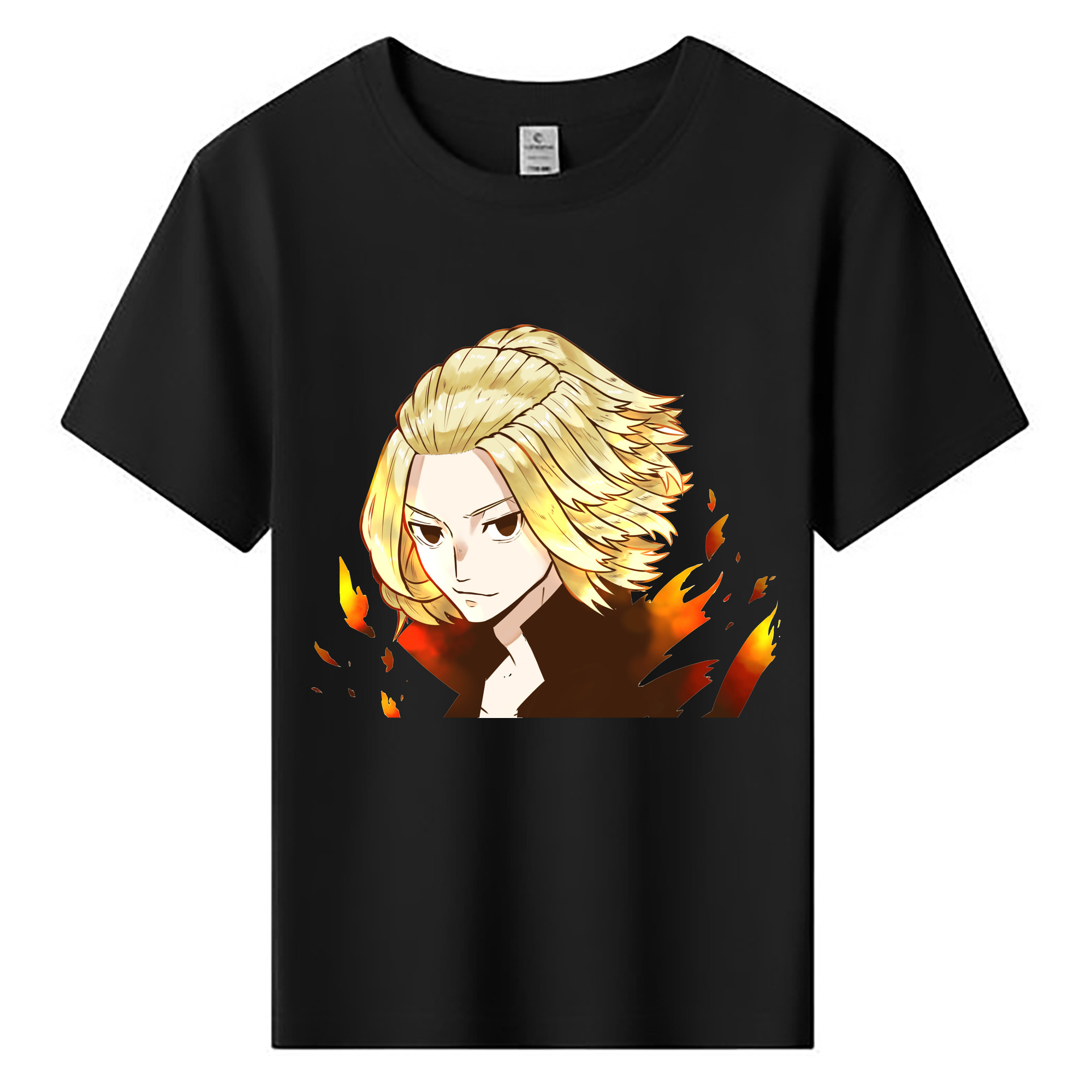 （画像用） 東京リベンジャーズ Tokyo Revengers 綿100％キッズTシャツ（フロントプリント）