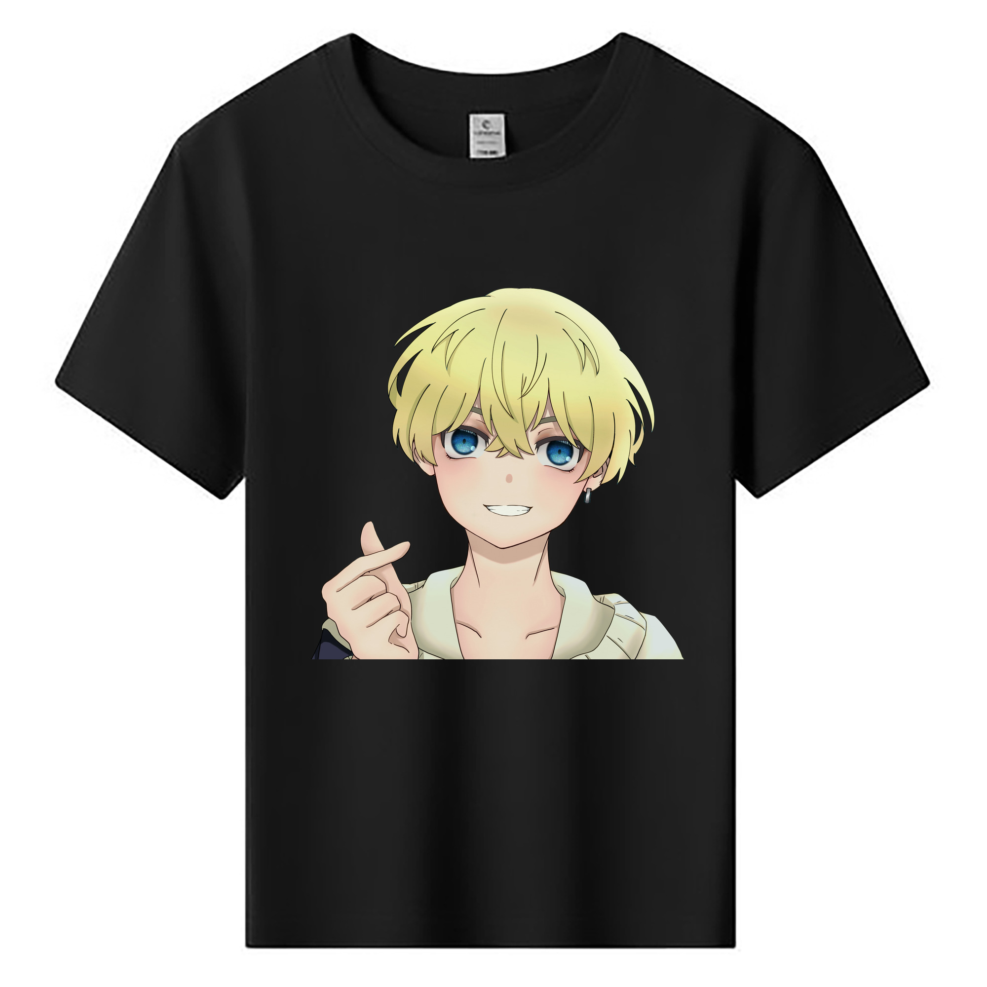 （画像用） 東京リベンジャーズ Tokyo Revengers 綿100％キッズTシャツ（フロントプリント）