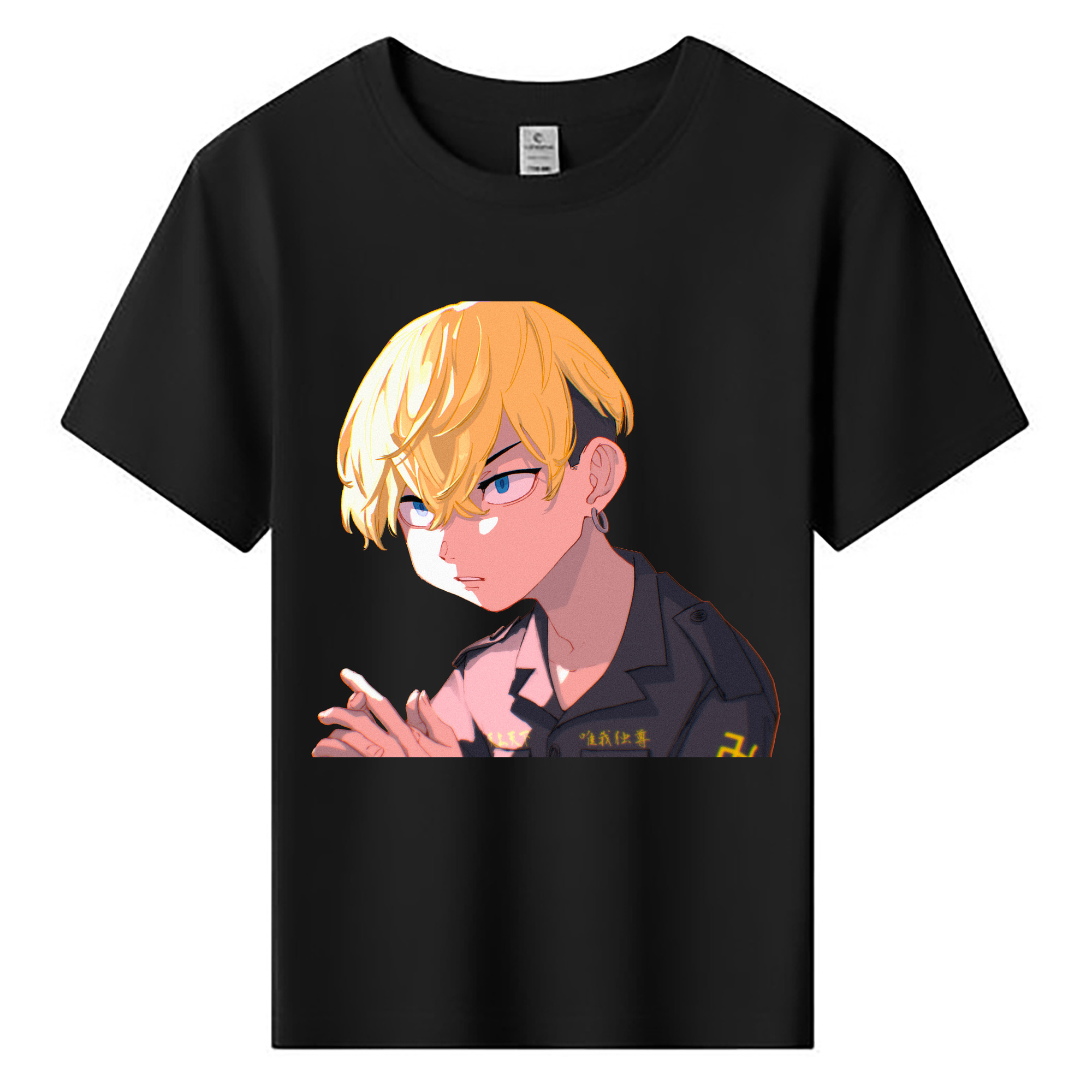 （画像用） 東京リベンジャーズ Tokyo Revengers 綿100％キッズTシャツ（フロントプリント）