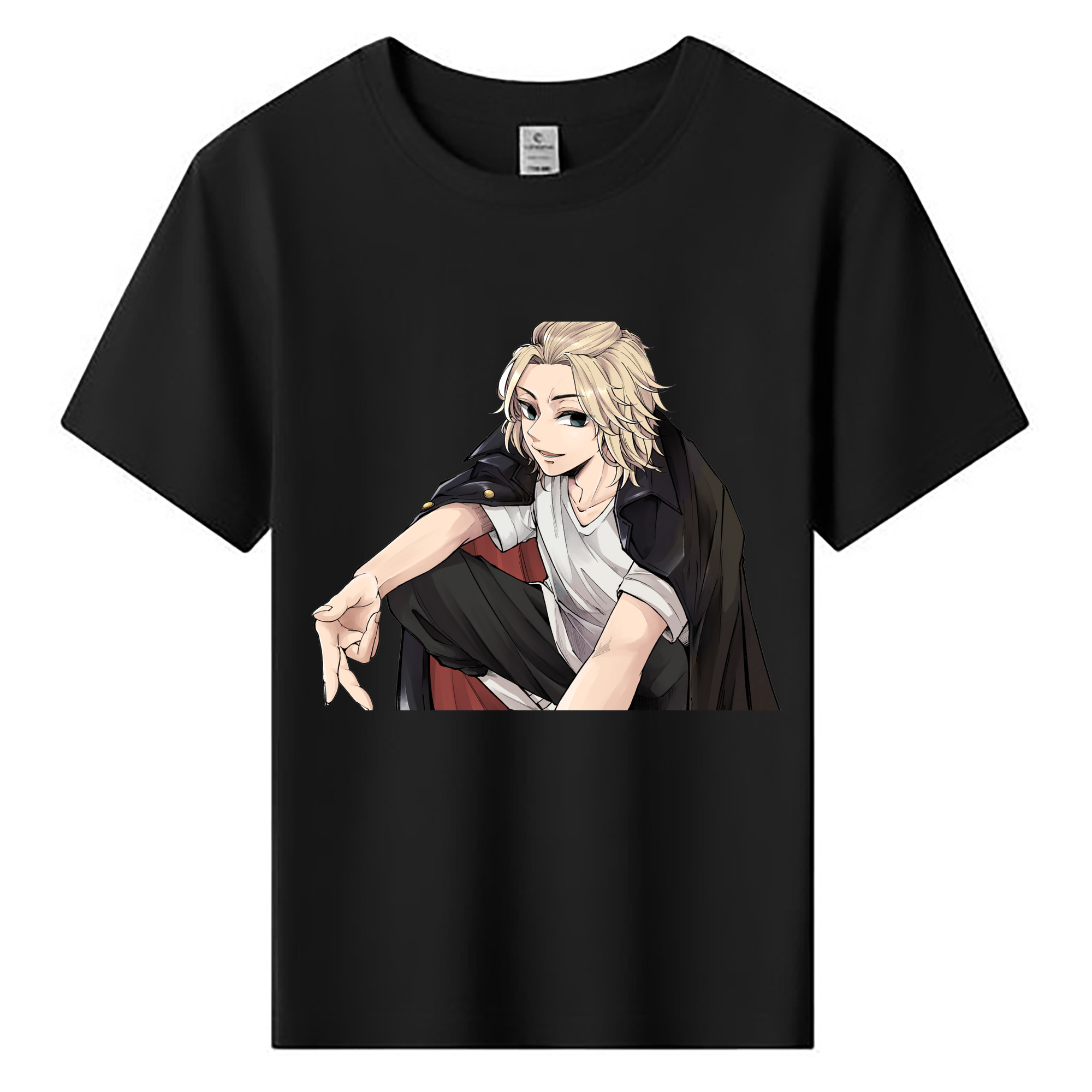 （画像用） 東京リベンジャーズ Tokyo Revengers 綿100％キッズTシャツ（フロントプリント）