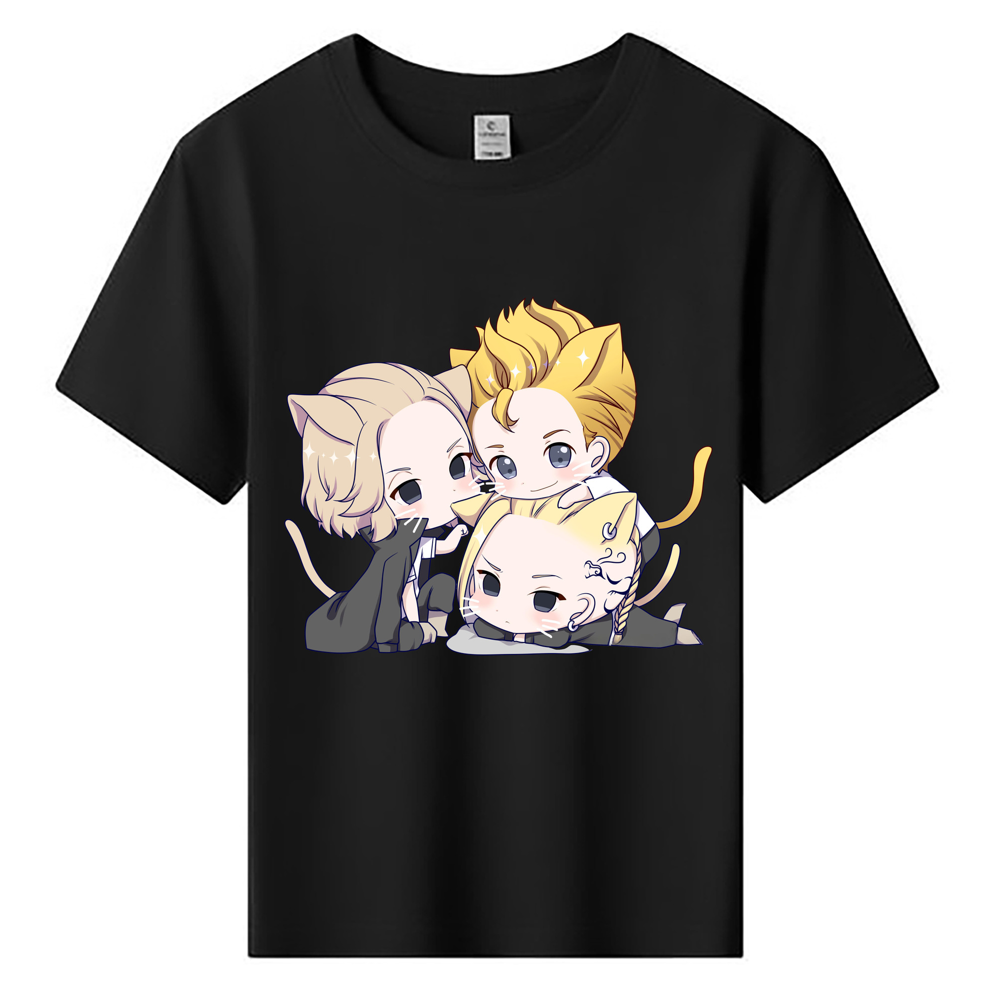 （画像用） 東京リベンジャーズ Tokyo Revengers 綿100％キッズTシャツ（フロントプリント）