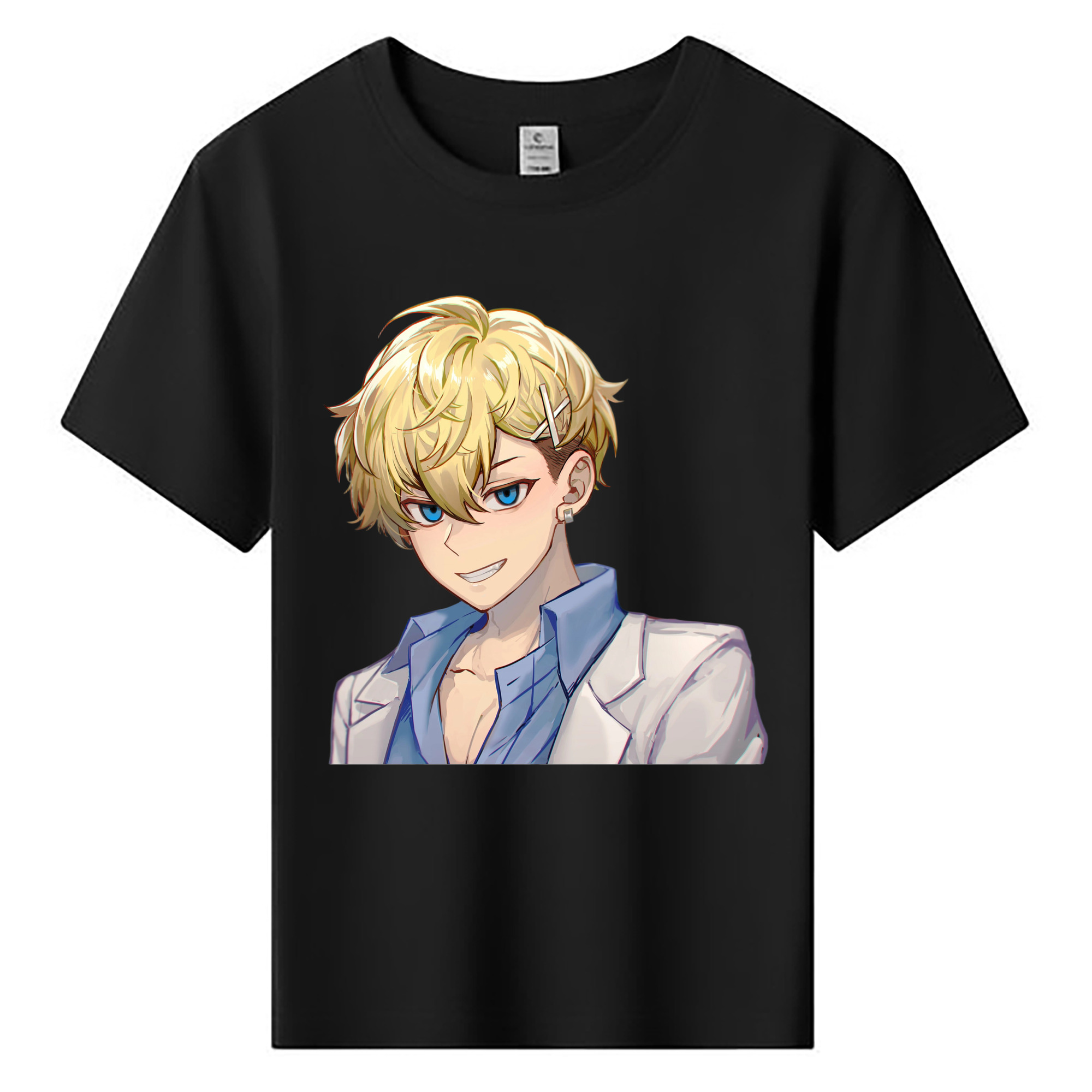（画像用） 東京リベンジャーズ Tokyo Revengers 綿100％キッズTシャツ（フロントプリント）