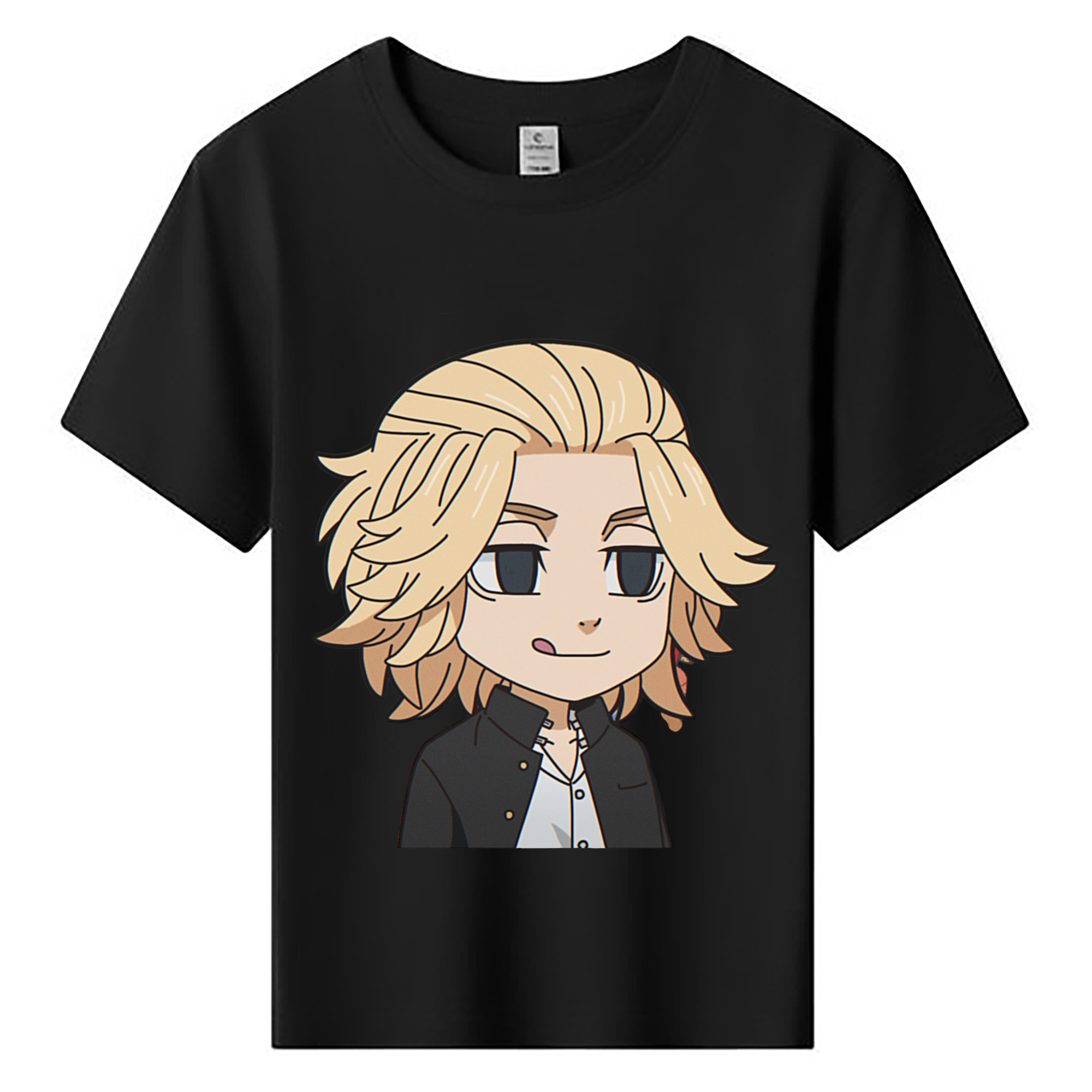 （画像用） 東京リベンジャーズ Tokyo Revengers 綿100％キッズTシャツ（フロントプリント）