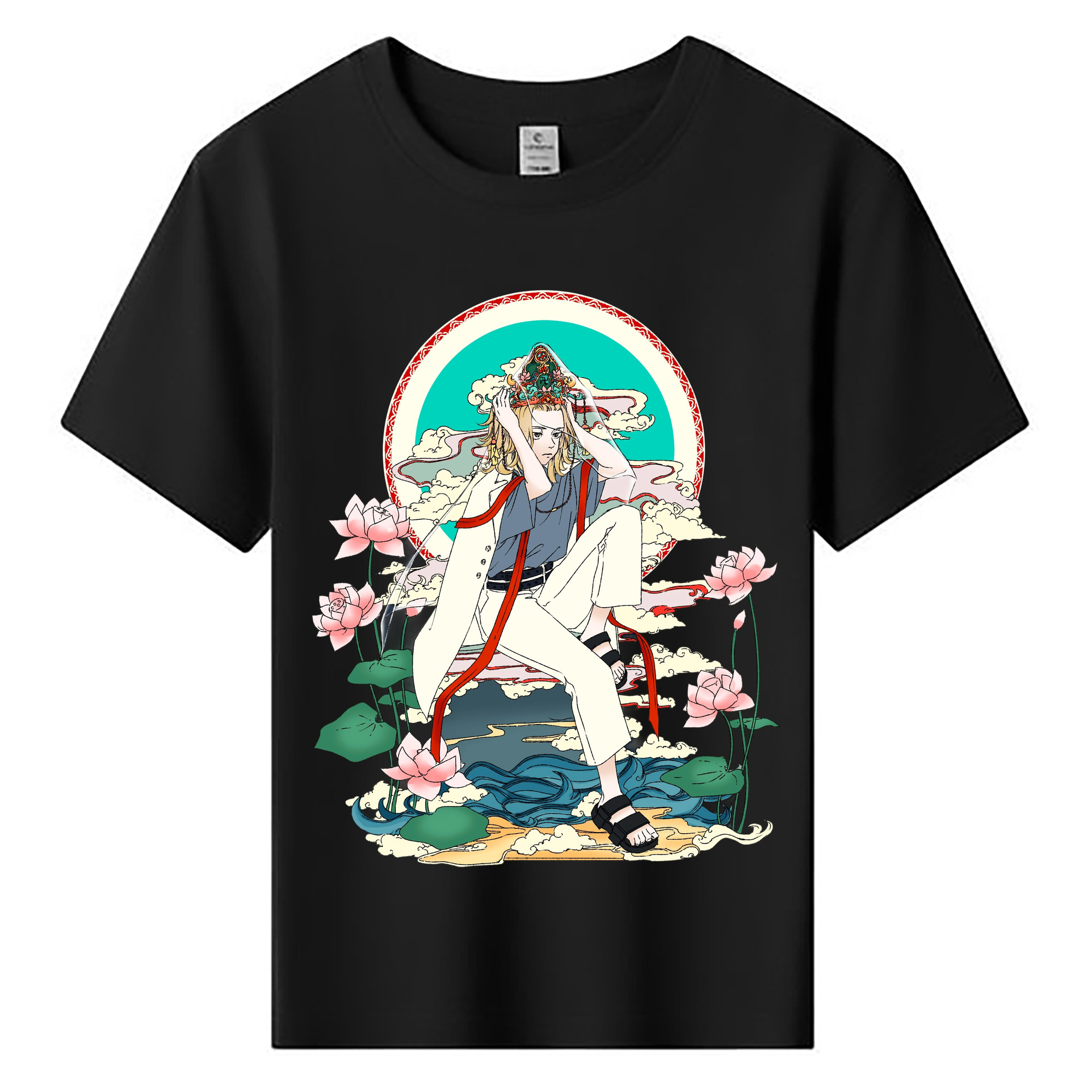 （画像用） 東京リベンジャーズ Tokyo Revengers 綿100％キッズTシャツ（フロントプリント）
