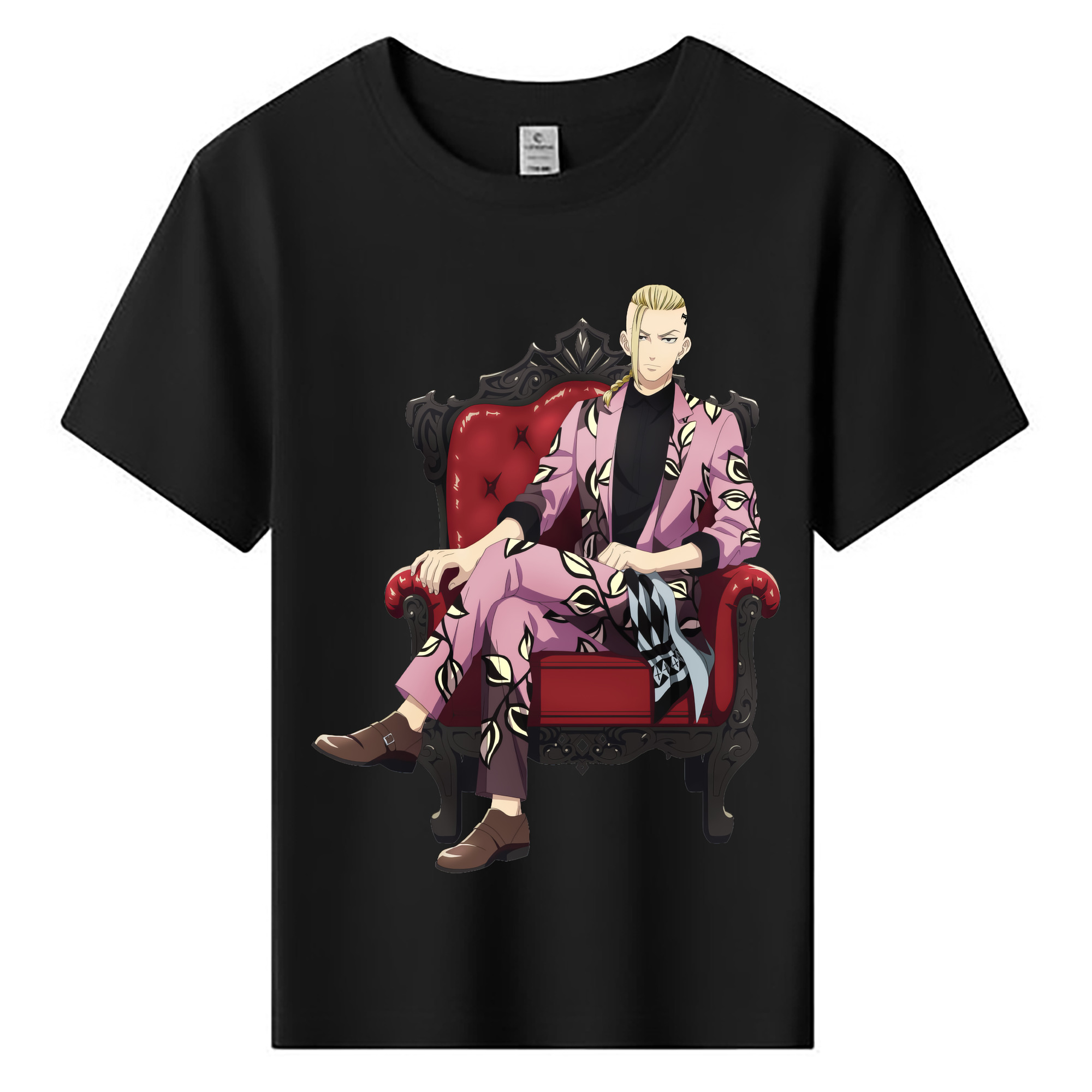 （画像用） 東京リベンジャーズ Tokyo Revengers 綿100％キッズTシャツ（フロントプリント）