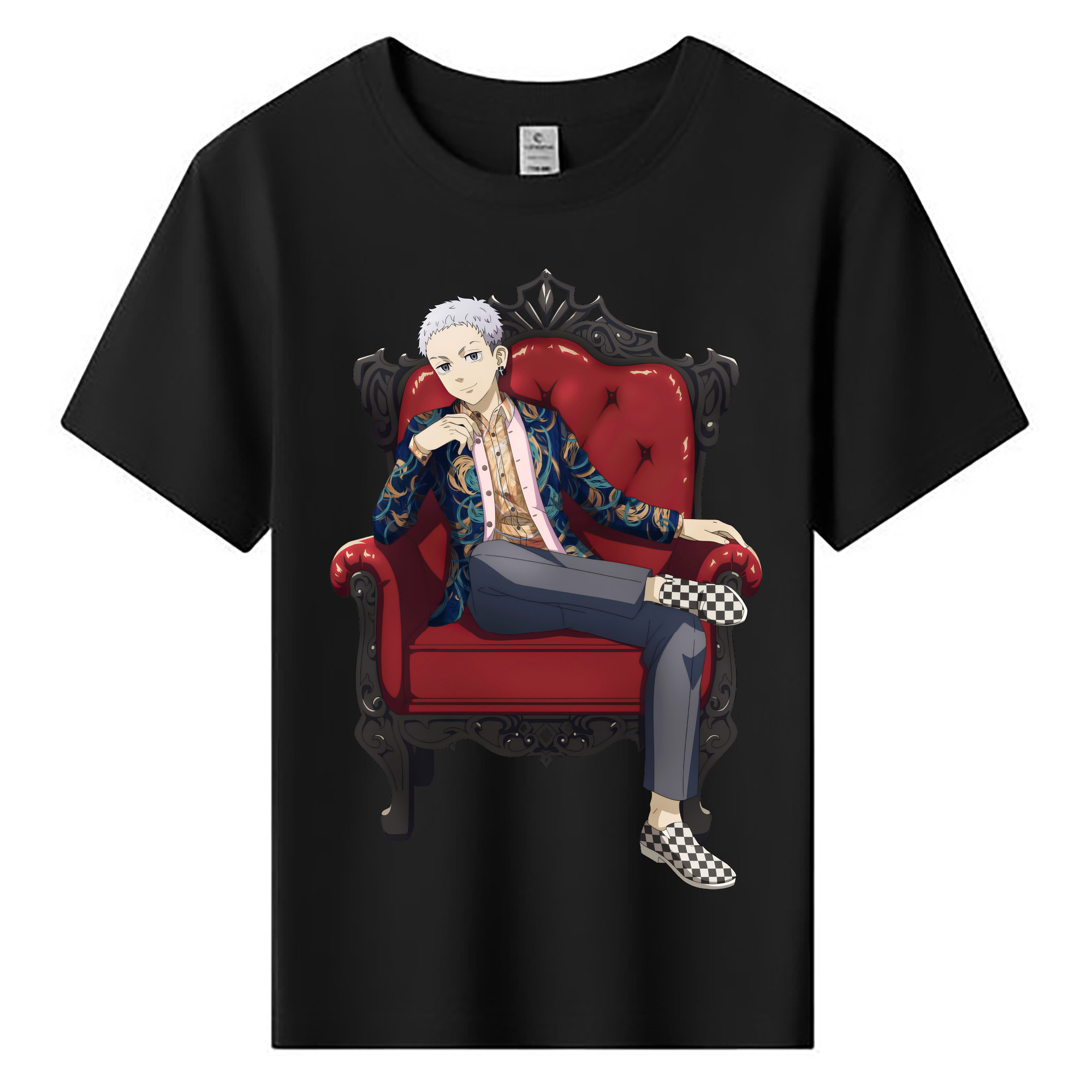 （画像用） 東京リベンジャーズ Tokyo Revengers 綿100％キッズTシャツ（フロントプリント）