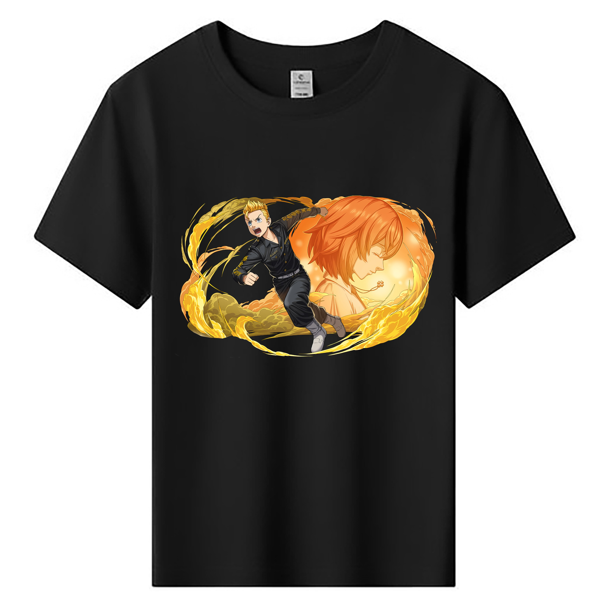 （画像用） 東京リベンジャーズ Tokyo Revengers 綿100％キッズTシャツ（フロントプリント）