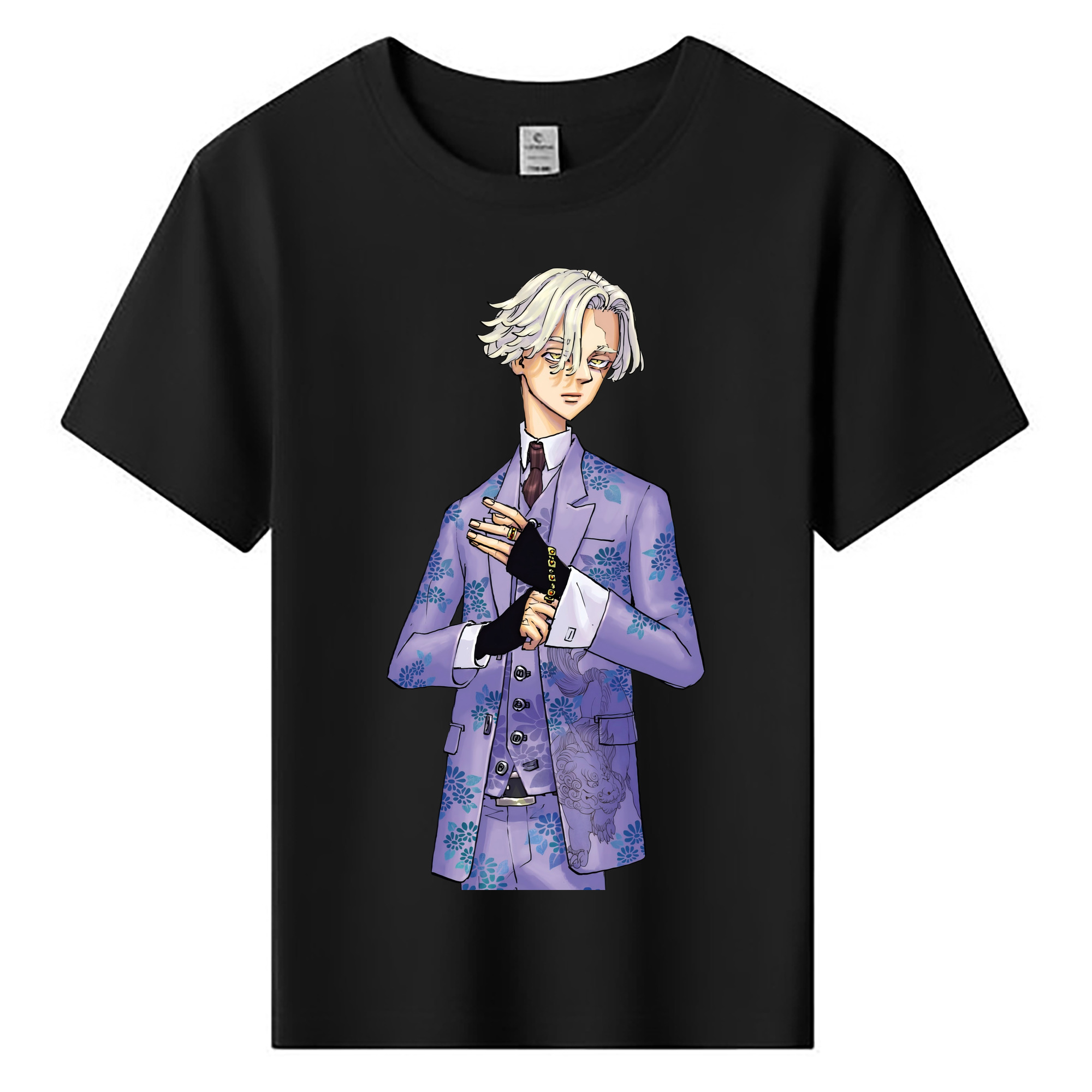 （画像用） 東京リベンジャーズ Tokyo Revengers 綿100％キッズTシャツ（フロントプリント）
