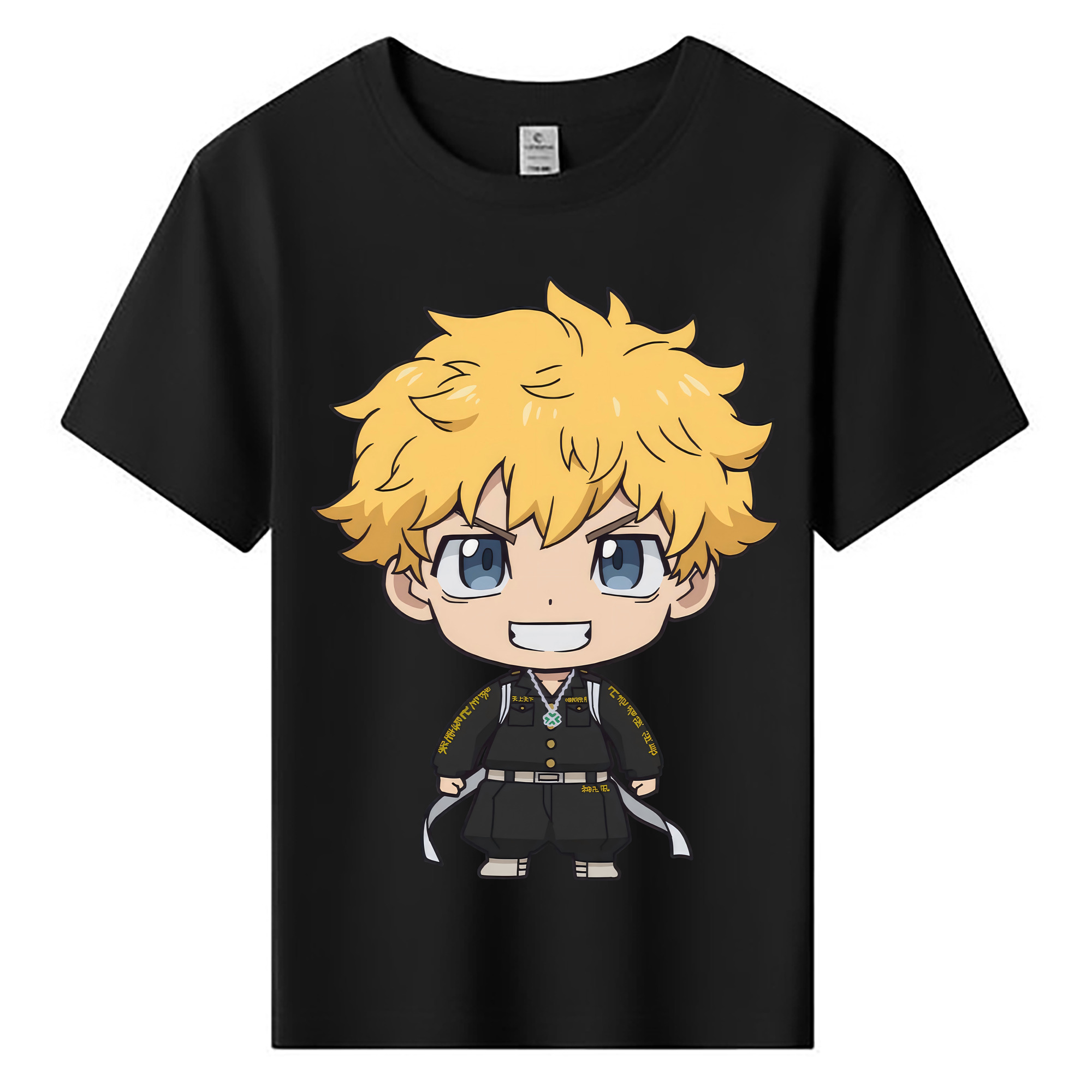 （画像用） 東京リベンジャーズ Tokyo Revengers 綿100％キッズTシャツ（フロントプリント）