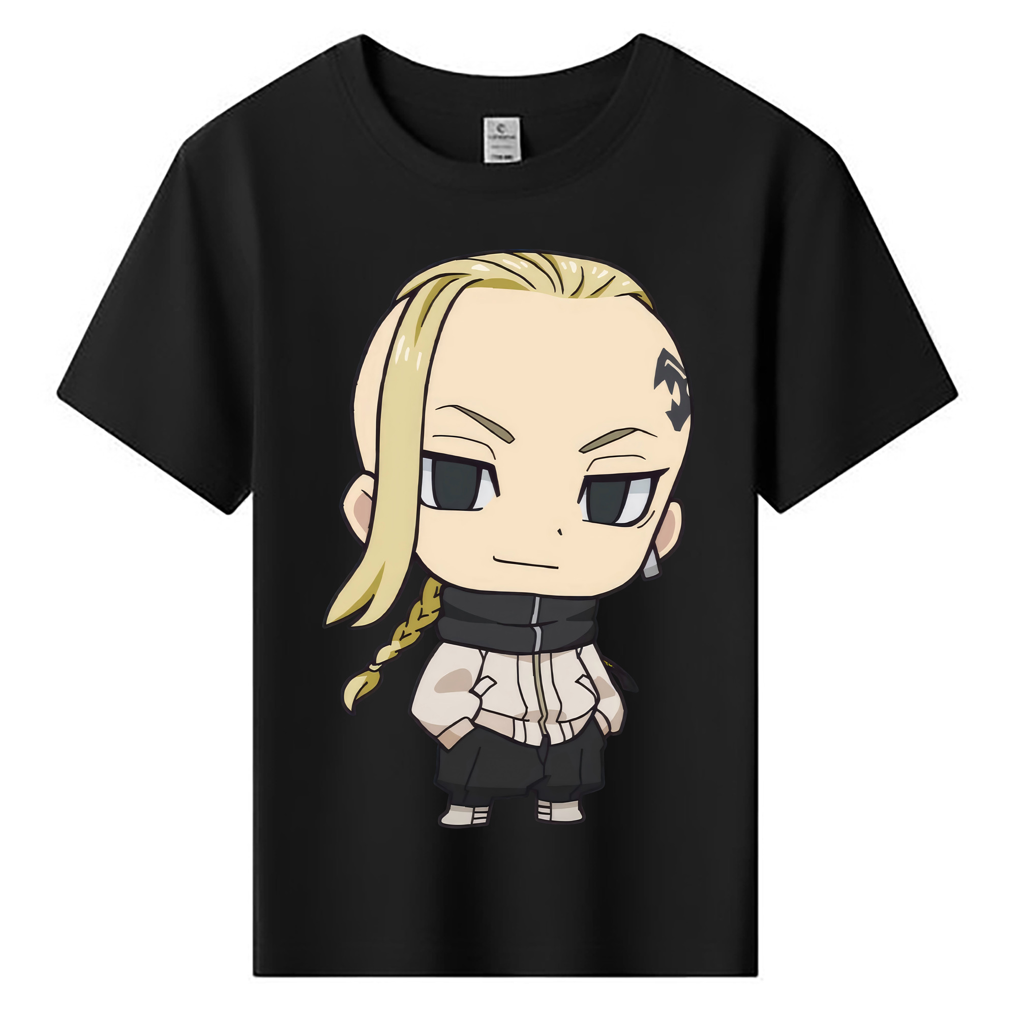 （画像用） 東京リベンジャーズ Tokyo Revengers 綿100％キッズTシャツ（フロントプリント）
