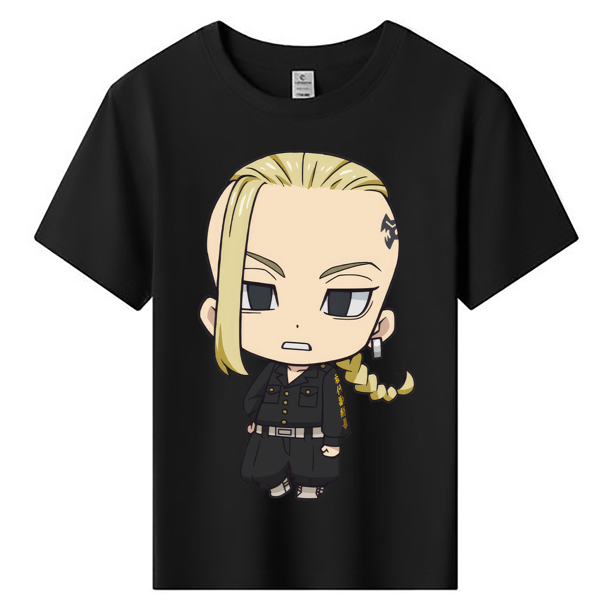 （画像用） 東京リベンジャーズ Tokyo Revengers 綿100％キッズTシャツ（フロントプリント）