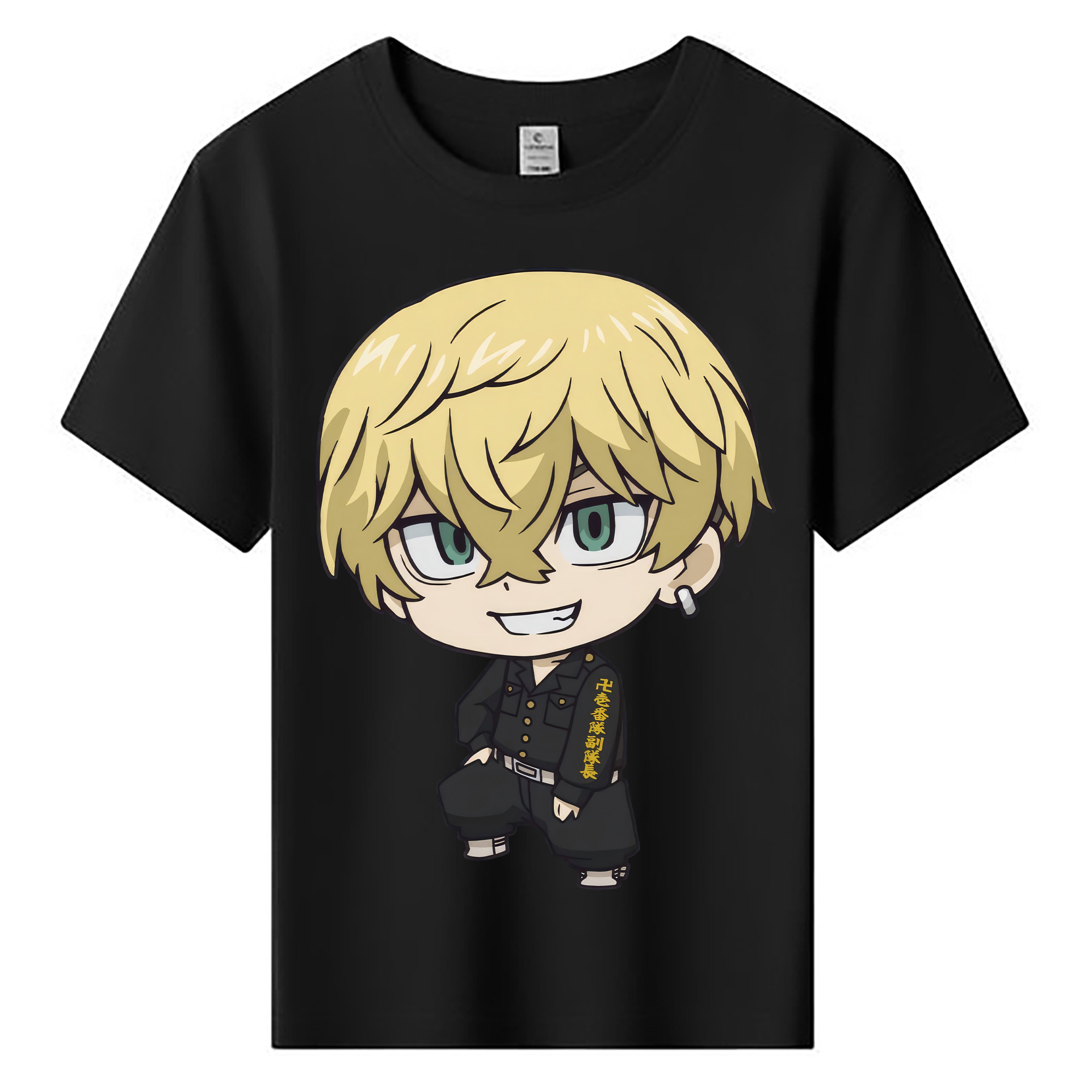 （画像用） 東京リベンジャーズ Tokyo Revengers 綿100％キッズTシャツ（フロントプリント）