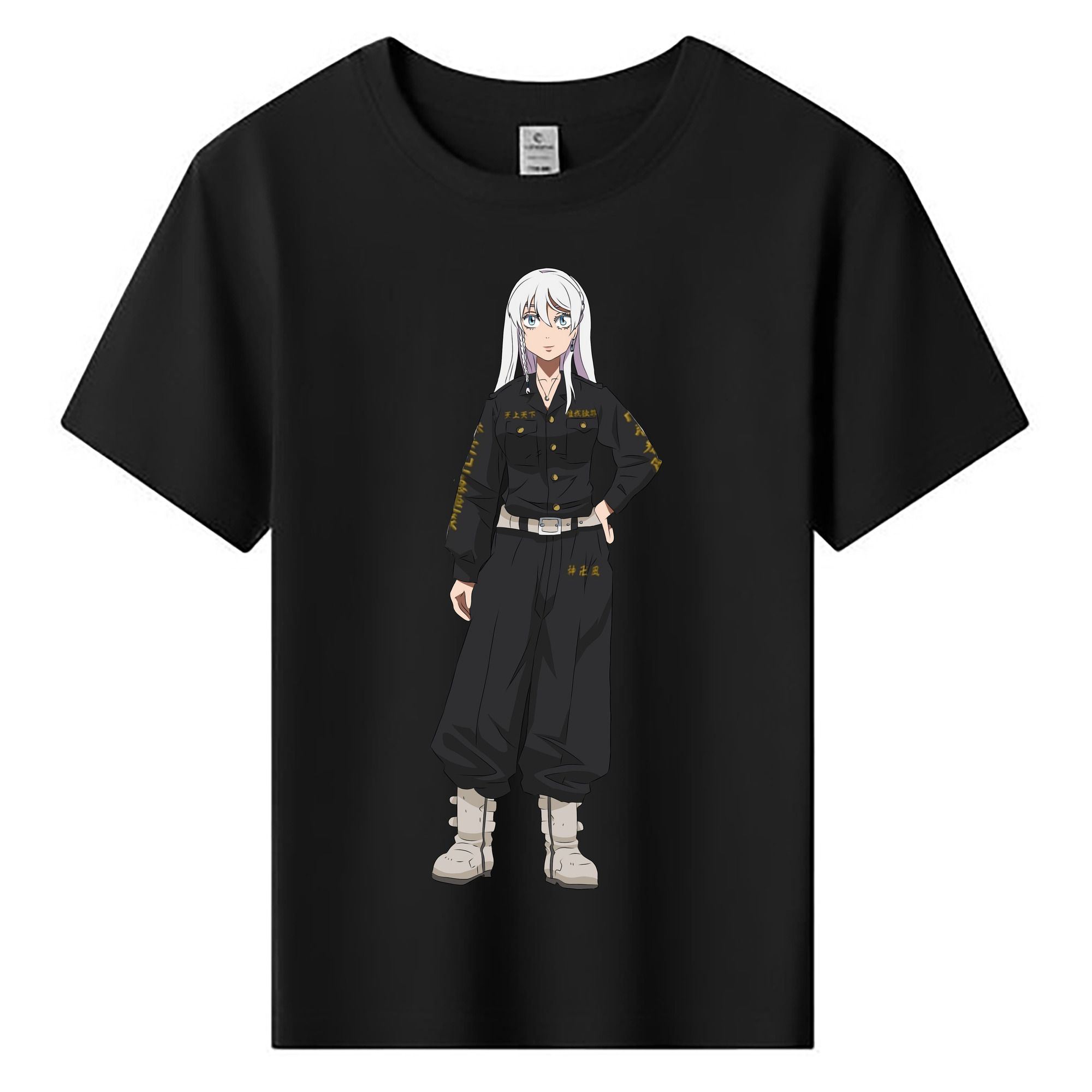 （画像用） 東京リベンジャーズ Tokyo Revengers 綿100％キッズTシャツ（フロントプリント）