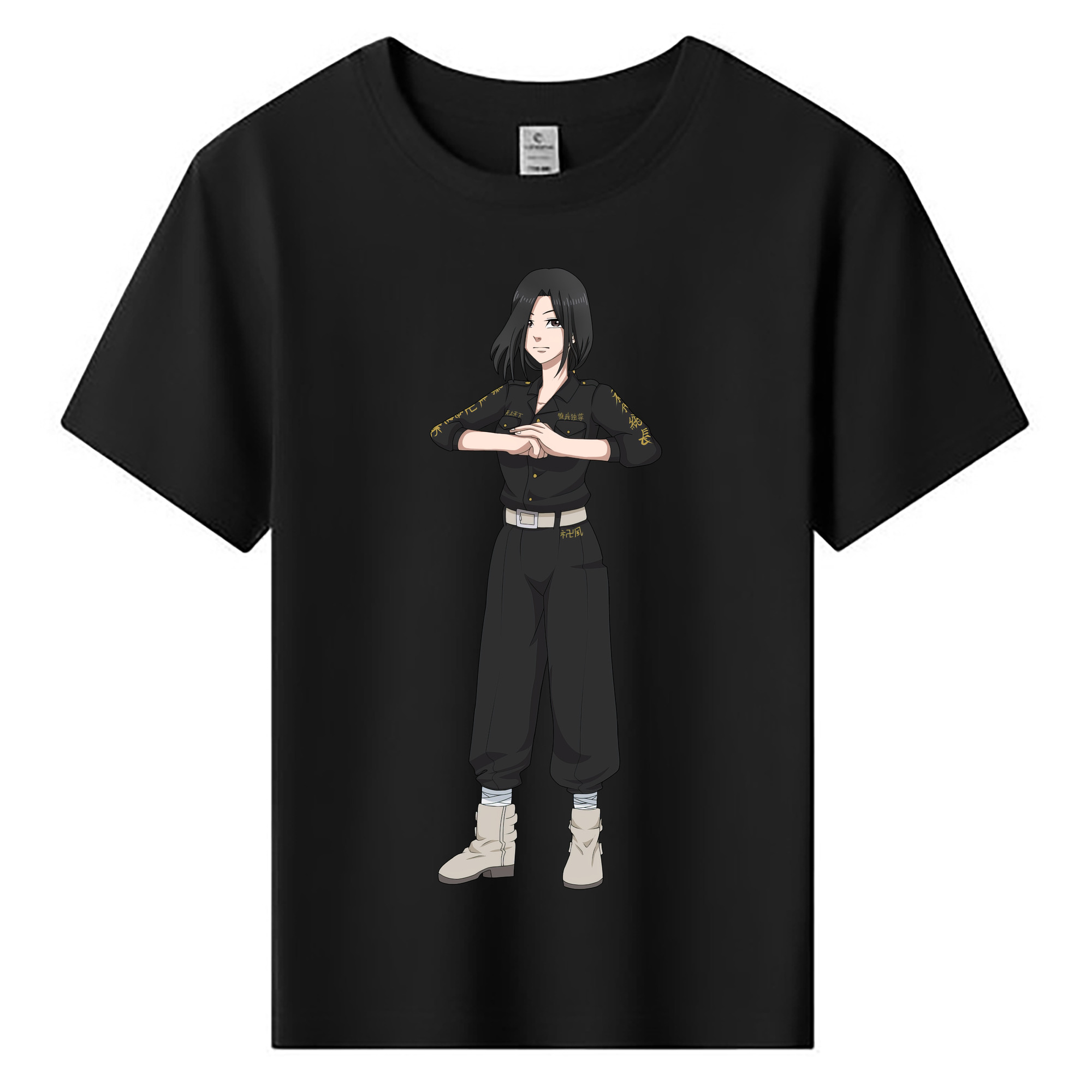 （画像用） 東京リベンジャーズ Tokyo Revengers 綿100％キッズTシャツ（フロントプリント）