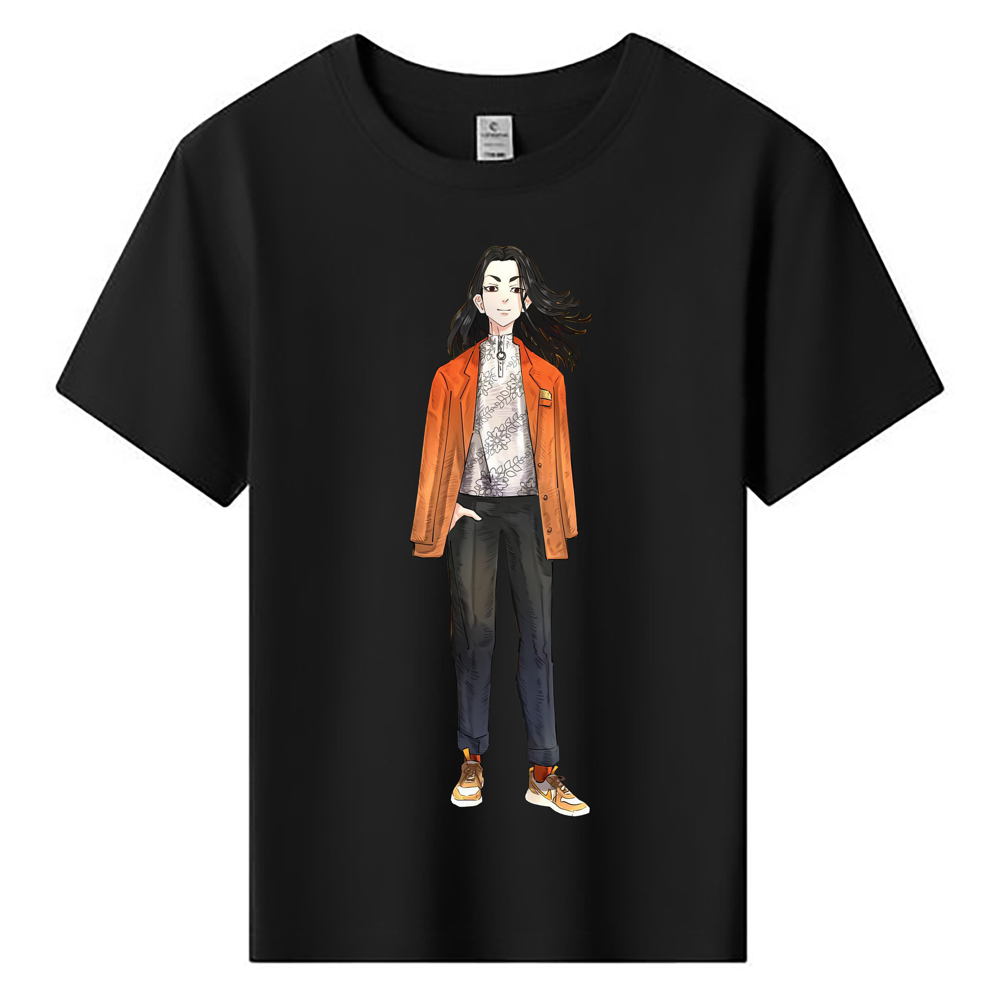 （画像用） 東京リベンジャーズ Tokyo Revengers 綿100％キッズTシャツ（フロントプリント）