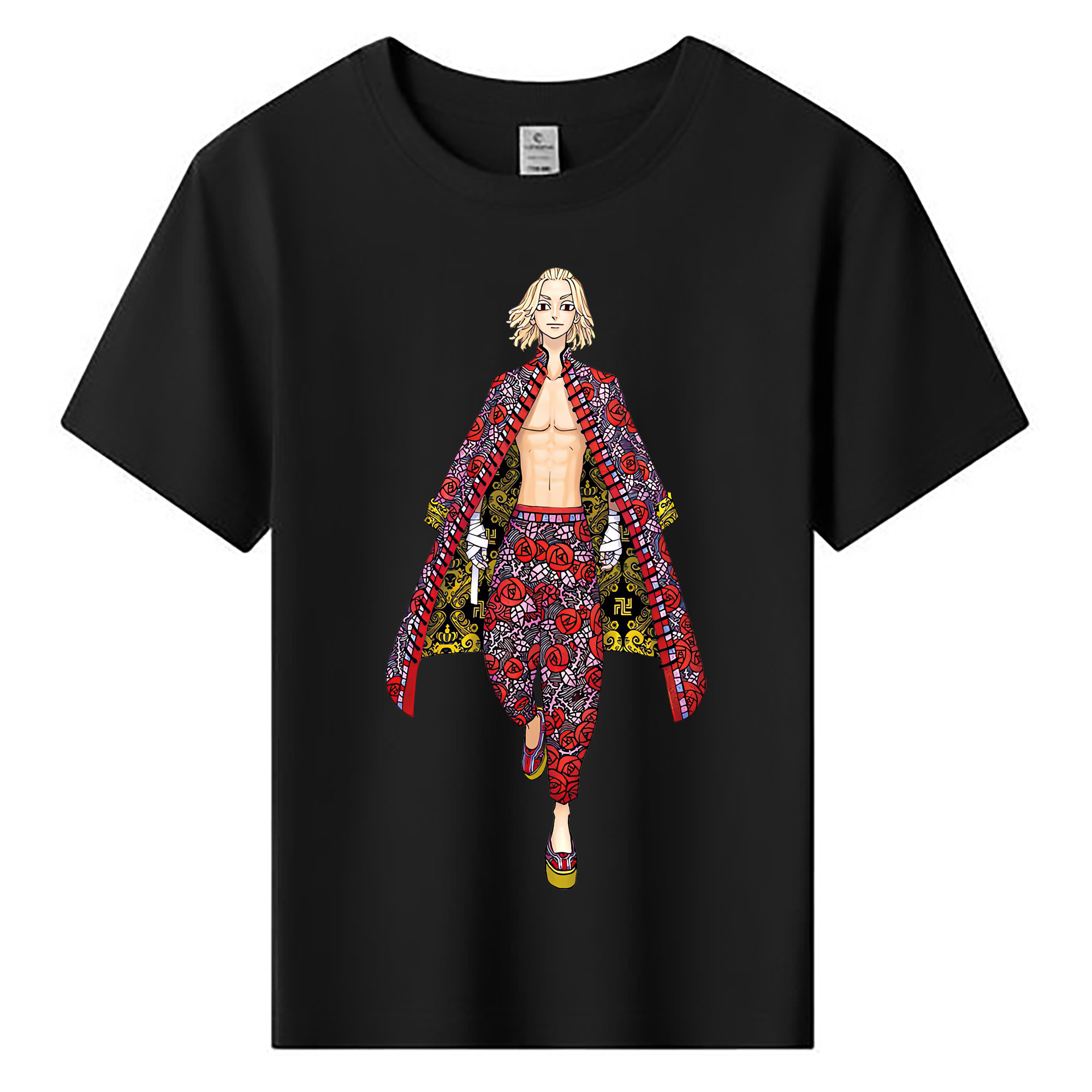 （画像用） 東京リベンジャーズ Tokyo Revengers 綿100％キッズTシャツ（フロントプリント）