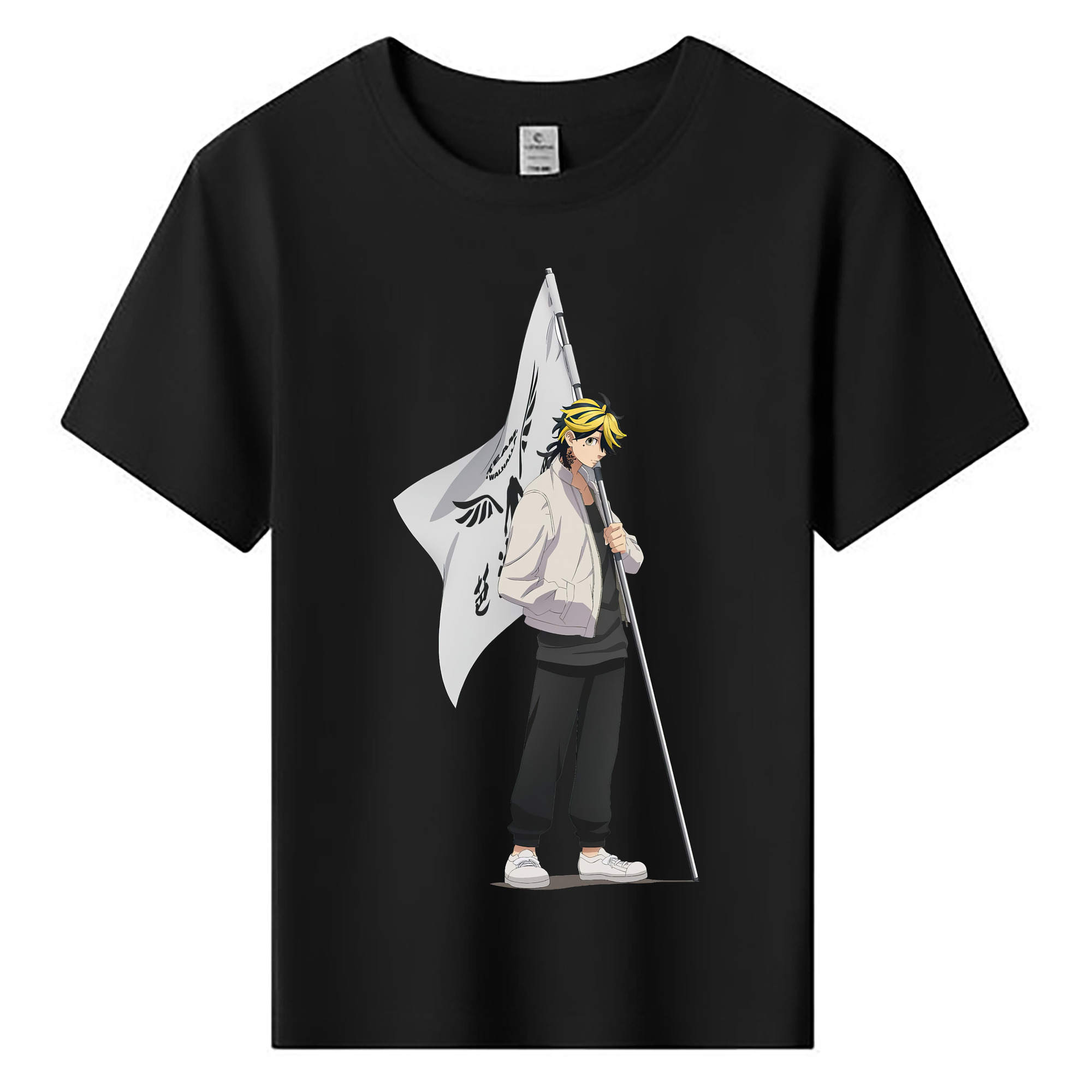 （画像用） 東京リベンジャーズ Tokyo Revengers 綿100％キッズTシャツ（フロントプリント）