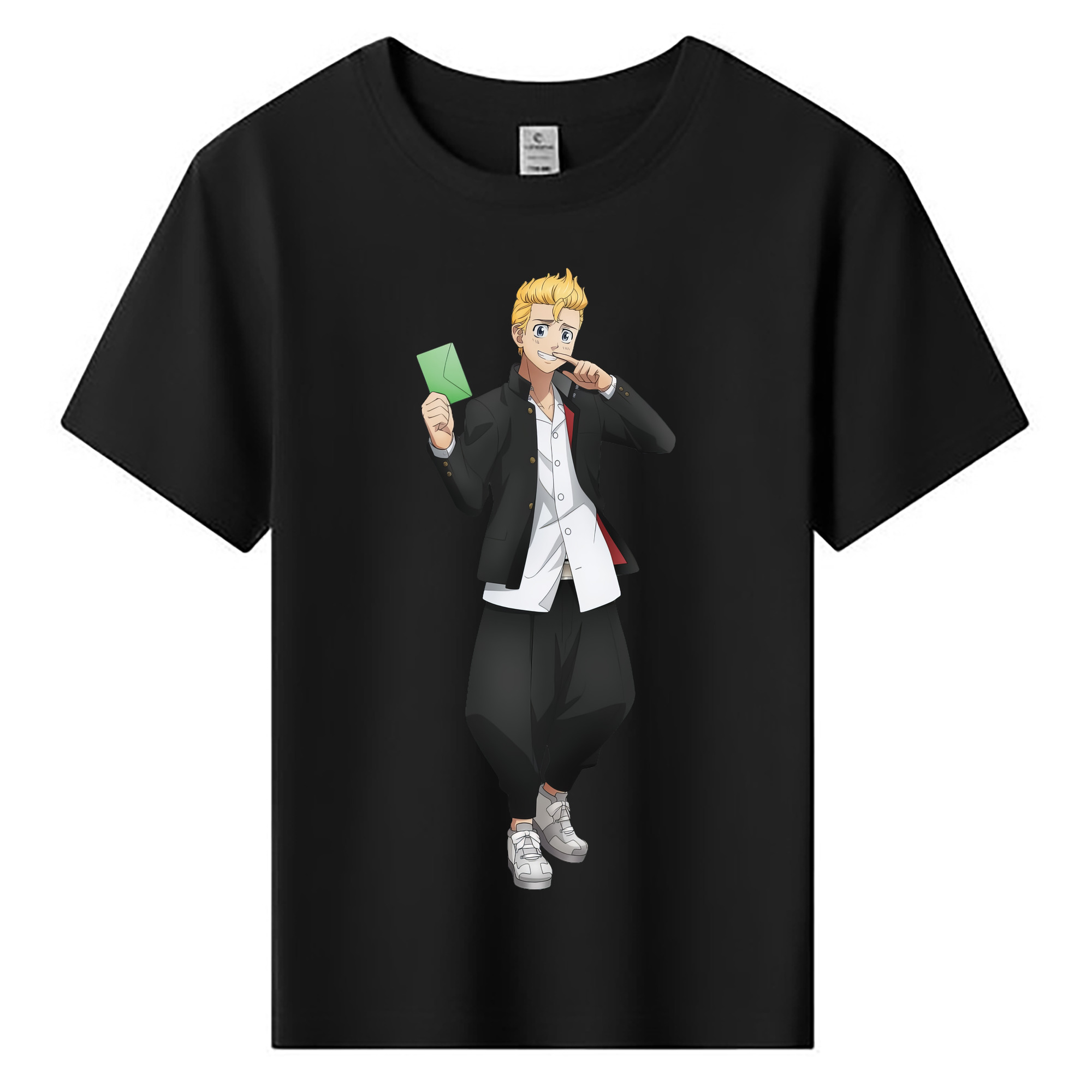 （画像用） 東京リベンジャーズ Tokyo Revengers 綿100％キッズTシャツ（フロントプリント）