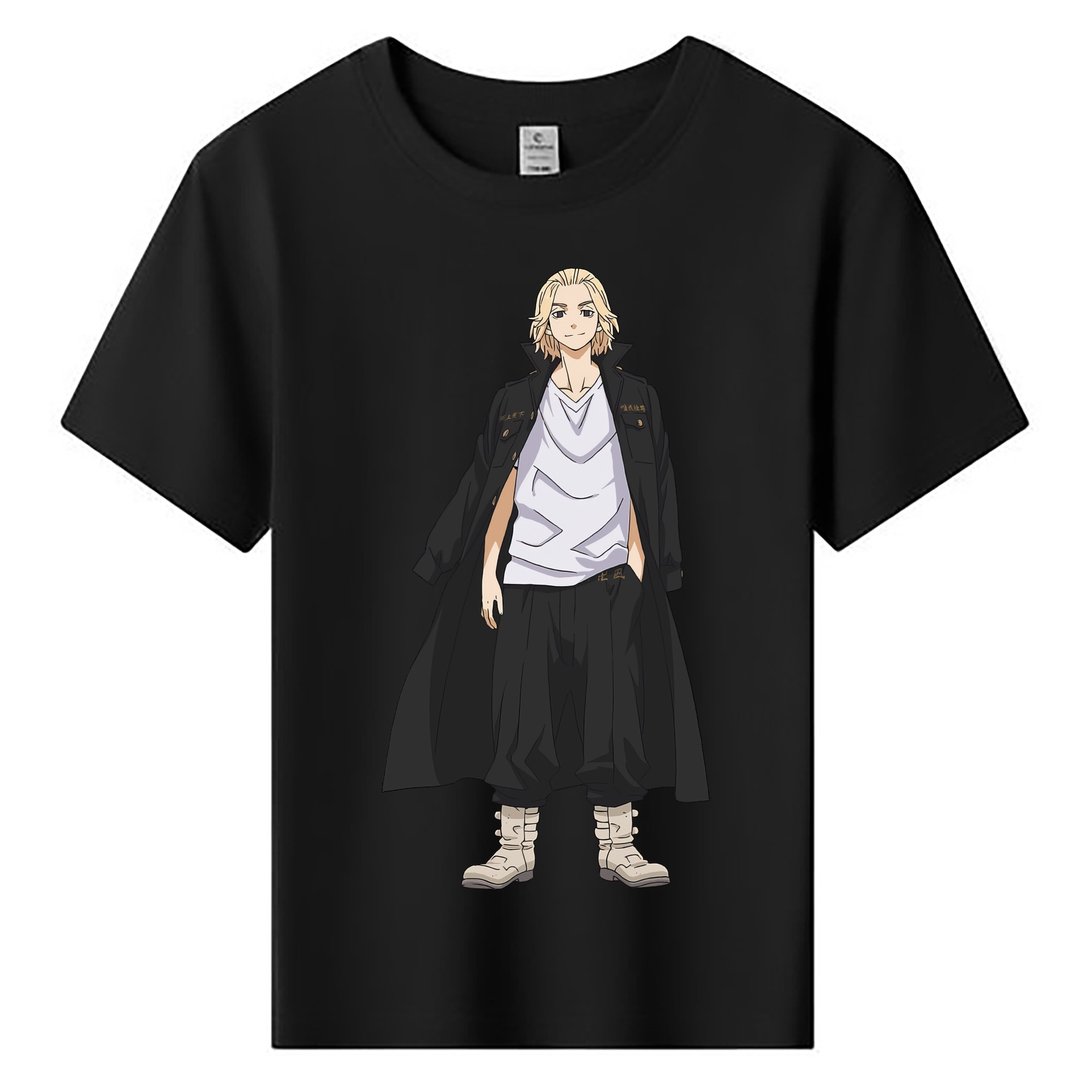 （画像用） 東京リベンジャーズ Tokyo Revengers 綿100％キッズTシャツ（フロントプリント）