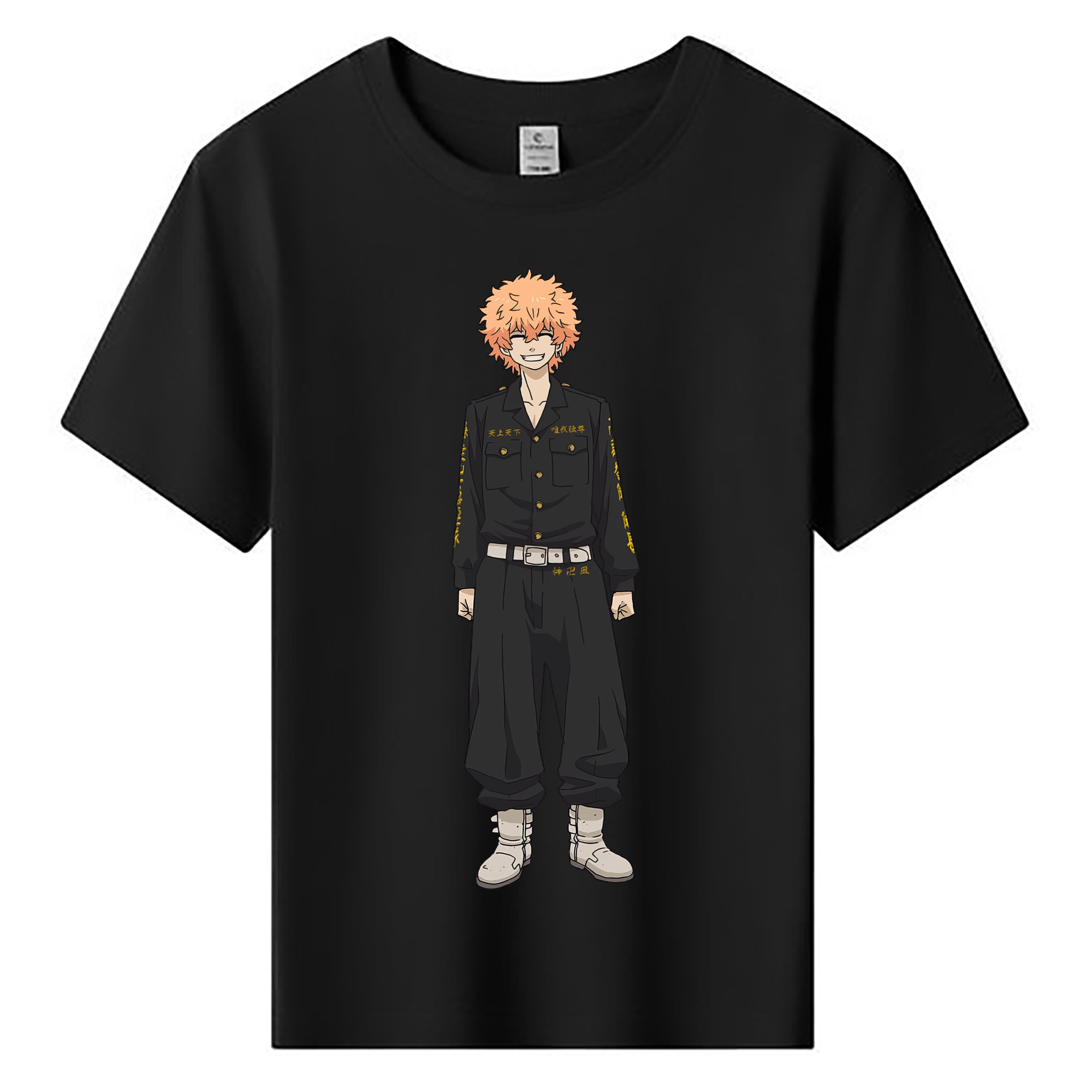 （画像用） 東京リベンジャーズ Tokyo Revengers 綿100％キッズTシャツ（フロントプリント）