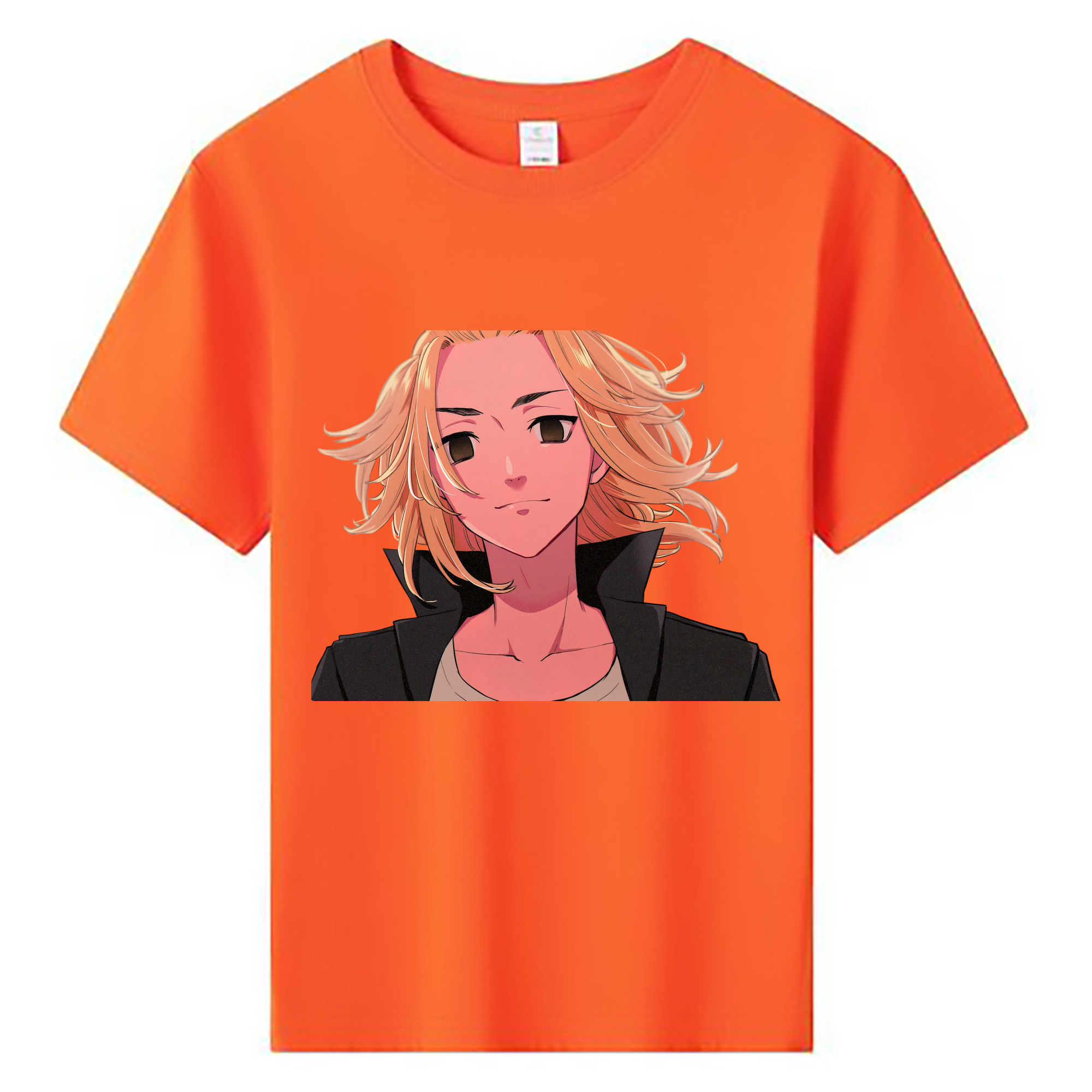 （画像用） 東京リベンジャーズ Tokyo Revengers 綿100％キッズTシャツ（フロントプリント）