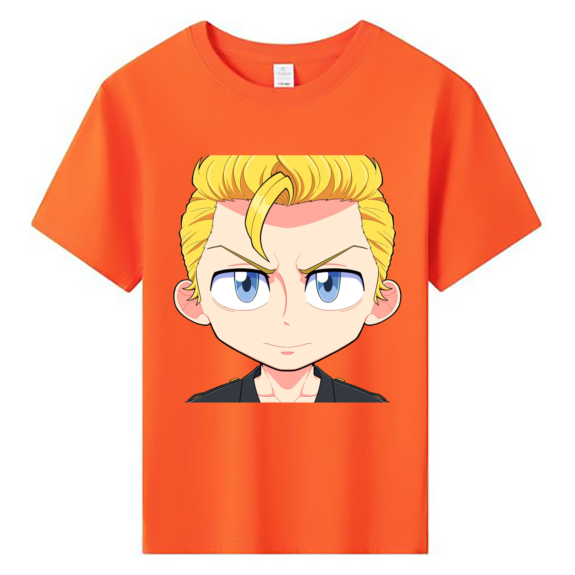 （画像用） 東京リベンジャーズ Tokyo Revengers 綿100％キッズTシャツ（フロントプリント）