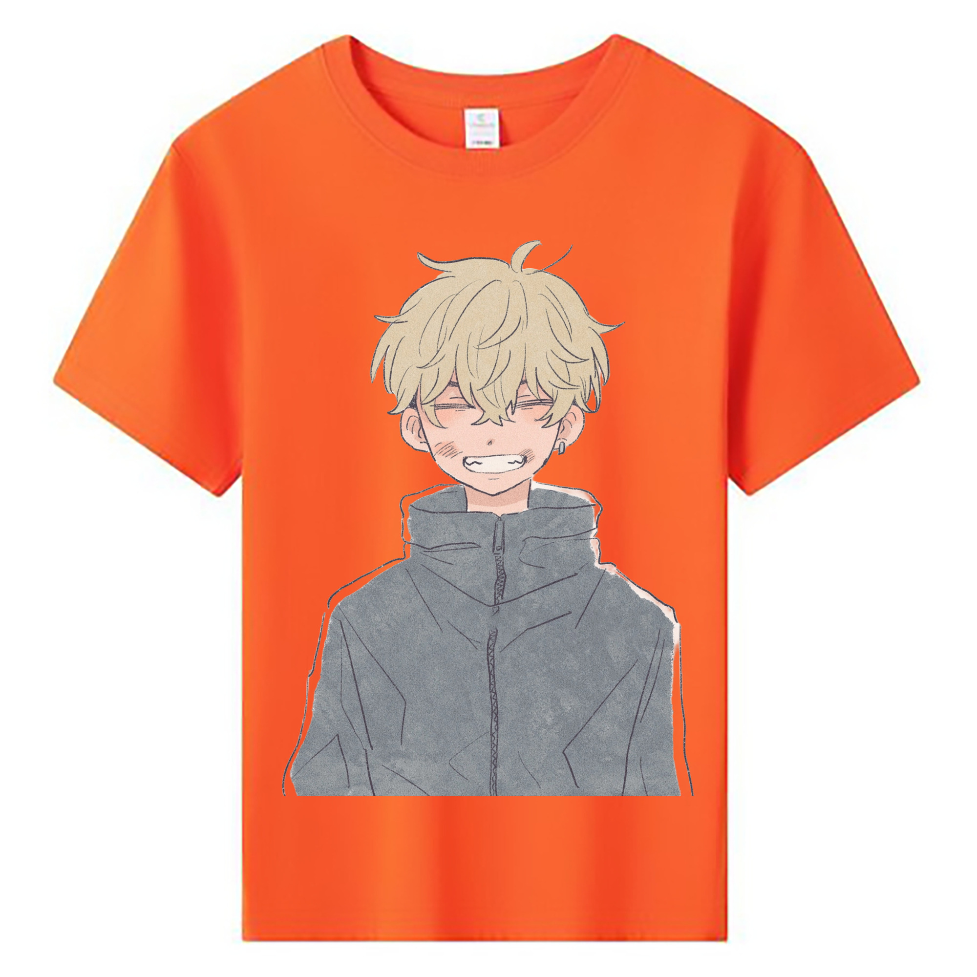 （画像用） 東京リベンジャーズ Tokyo Revengers 綿100％キッズTシャツ（フロントプリント）
