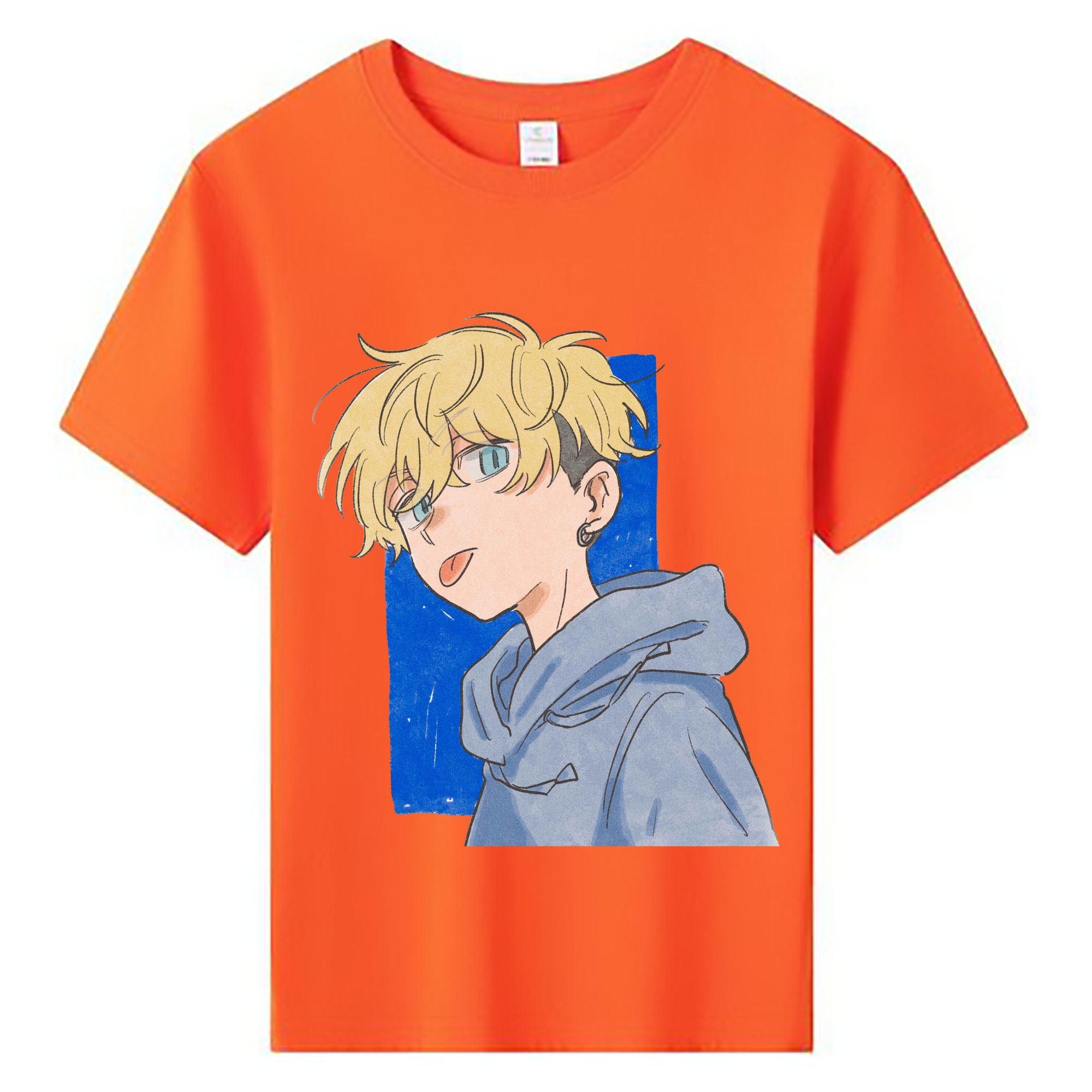 （画像用） 東京リベンジャーズ Tokyo Revengers 綿100％キッズTシャツ（フロントプリント）