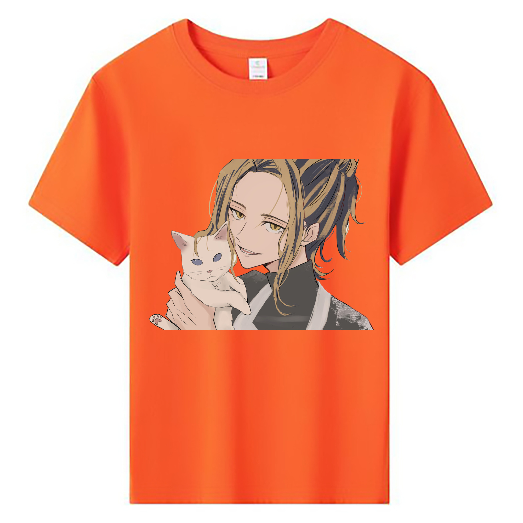 （画像用） 東京リベンジャーズ Tokyo Revengers 綿100％キッズTシャツ（フロントプリント）