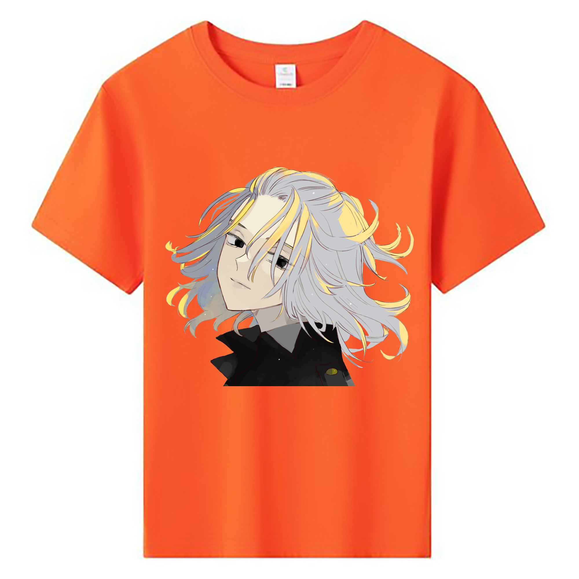 （画像用） 東京リベンジャーズ Tokyo Revengers 綿100％キッズTシャツ（フロントプリント）