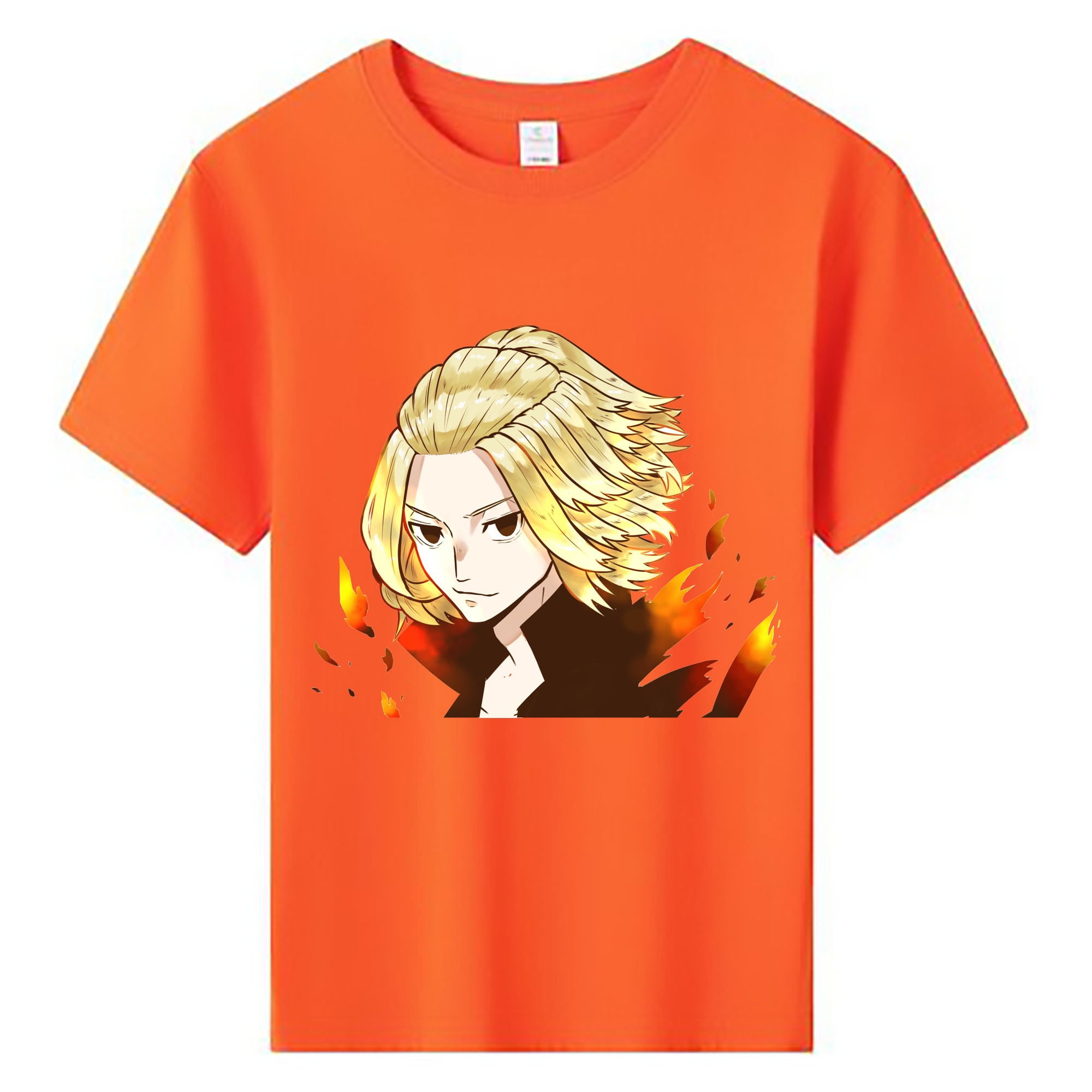 （画像用） 東京リベンジャーズ Tokyo Revengers 綿100％キッズTシャツ（フロントプリント）