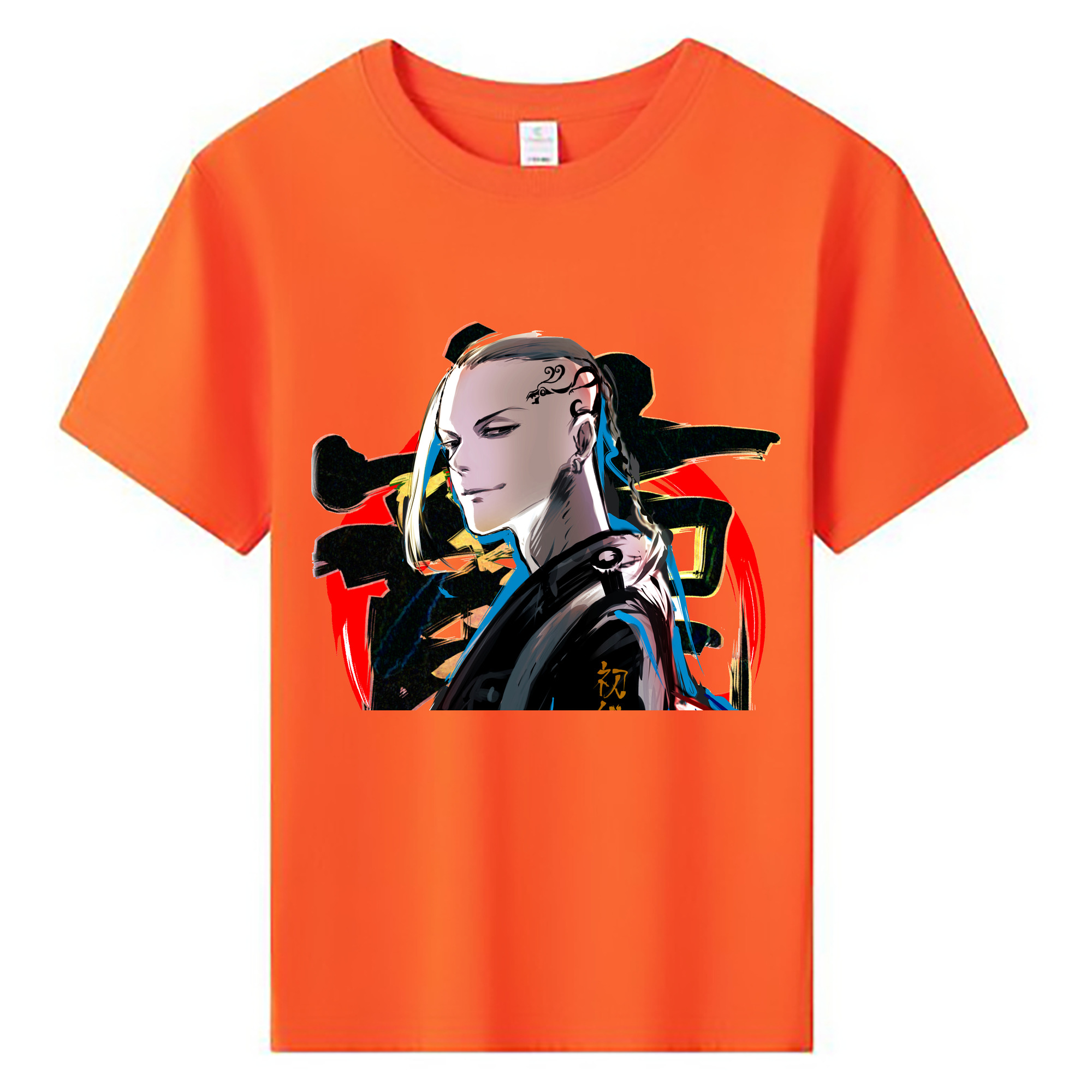 （画像用） 東京リベンジャーズ Tokyo Revengers 綿100％キッズTシャツ（フロントプリント）