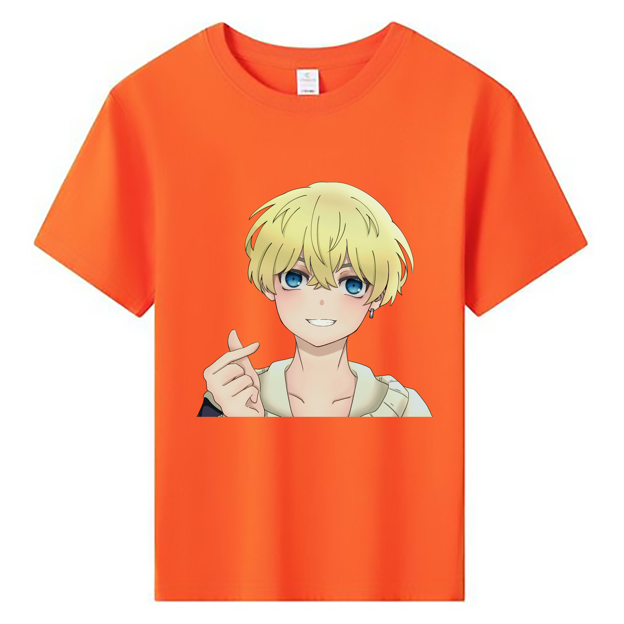 （画像用） 東京リベンジャーズ Tokyo Revengers 綿100％キッズTシャツ（フロントプリント）