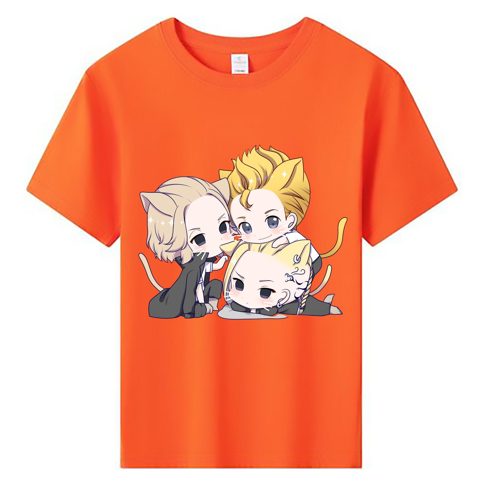 （画像用） 東京リベンジャーズ Tokyo Revengers 綿100％キッズTシャツ（フロントプリント）