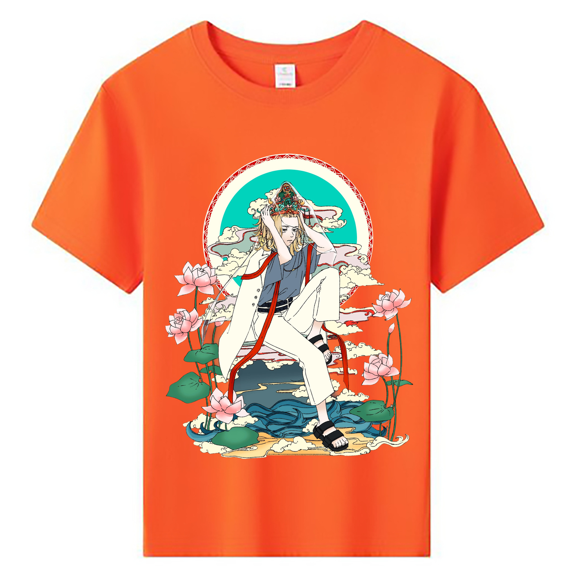（画像用） 東京リベンジャーズ Tokyo Revengers 綿100％キッズTシャツ（フロントプリント）