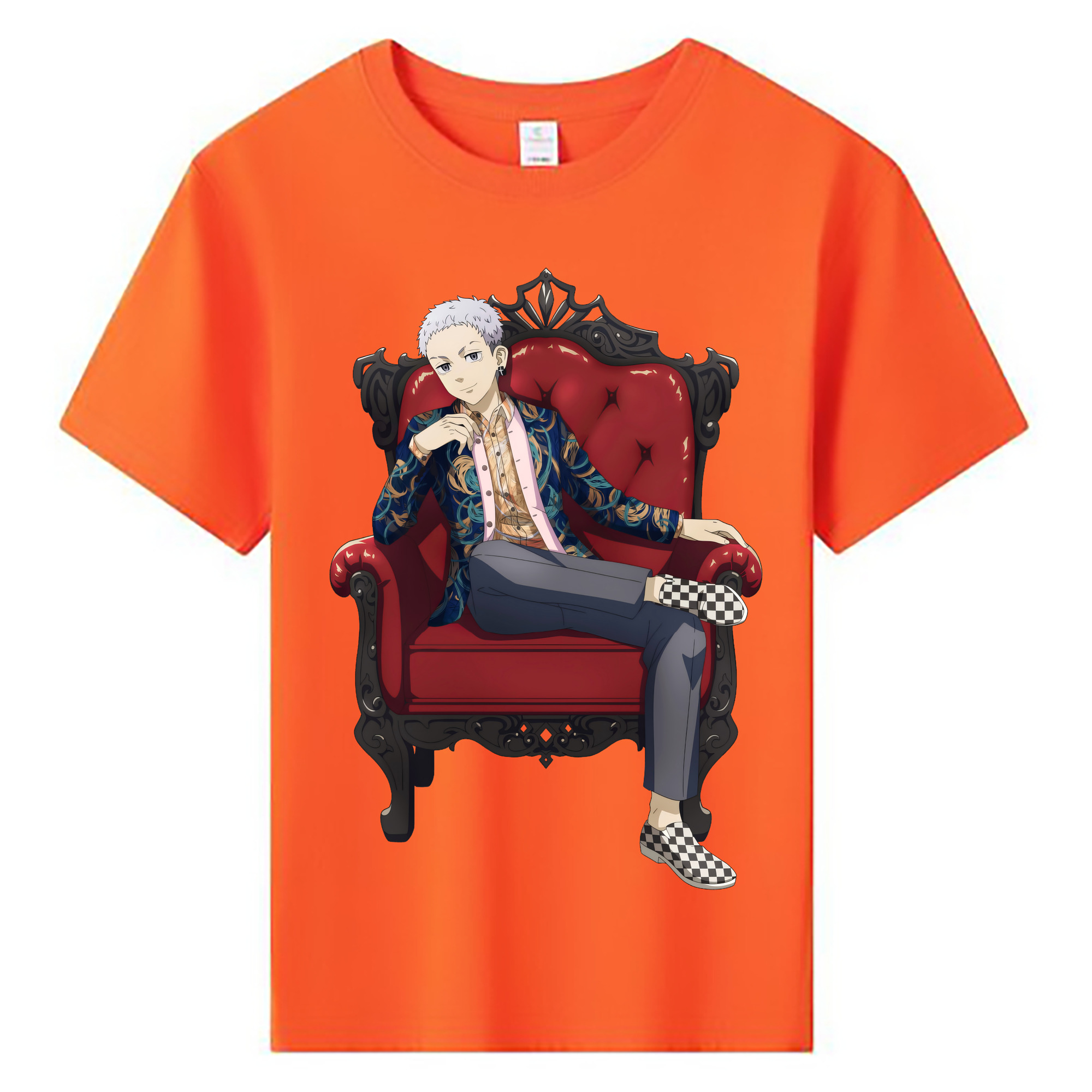 （画像用） 東京リベンジャーズ Tokyo Revengers 綿100％キッズTシャツ（フロントプリント）