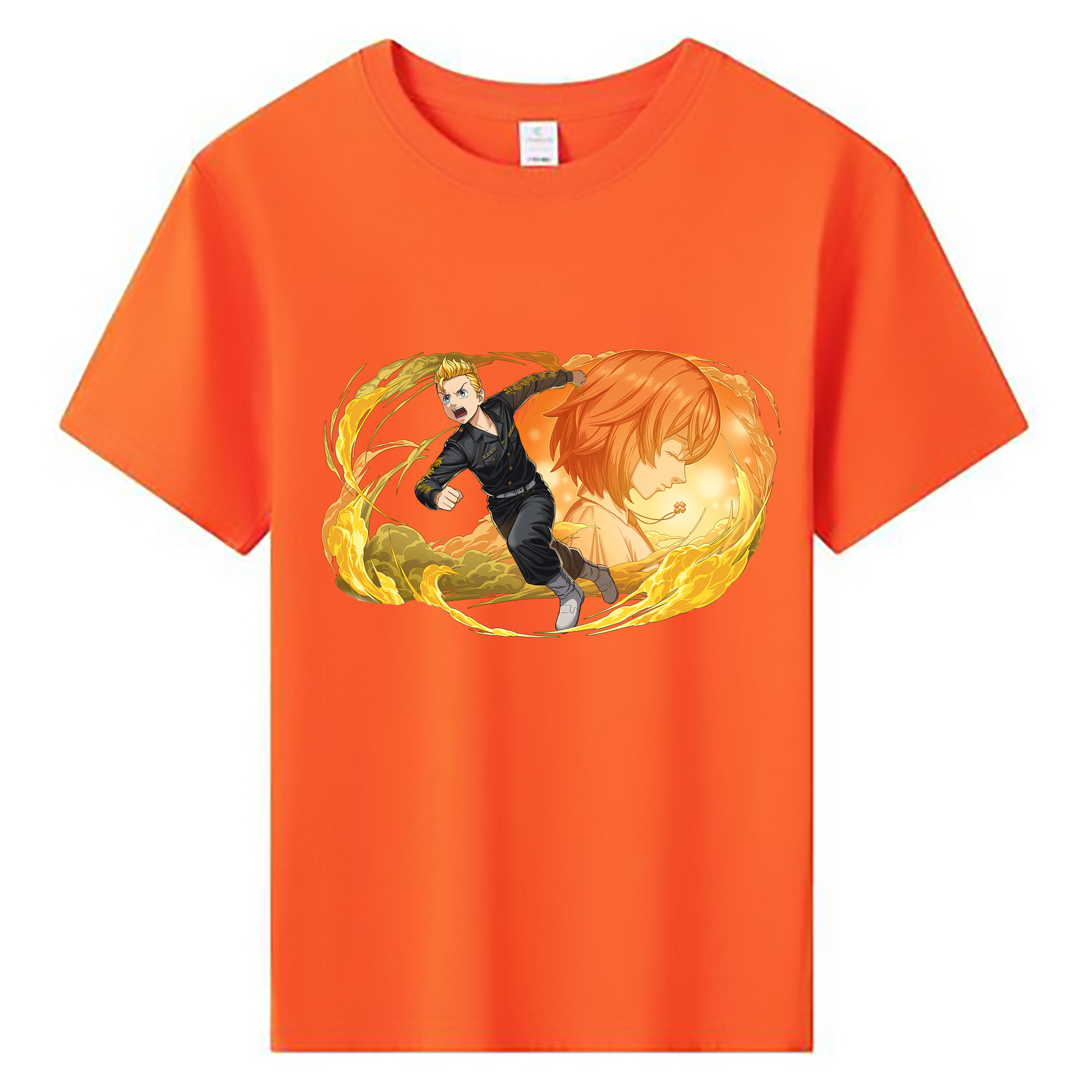 （画像用） 東京リベンジャーズ Tokyo Revengers 綿100％キッズTシャツ（フロントプリント）