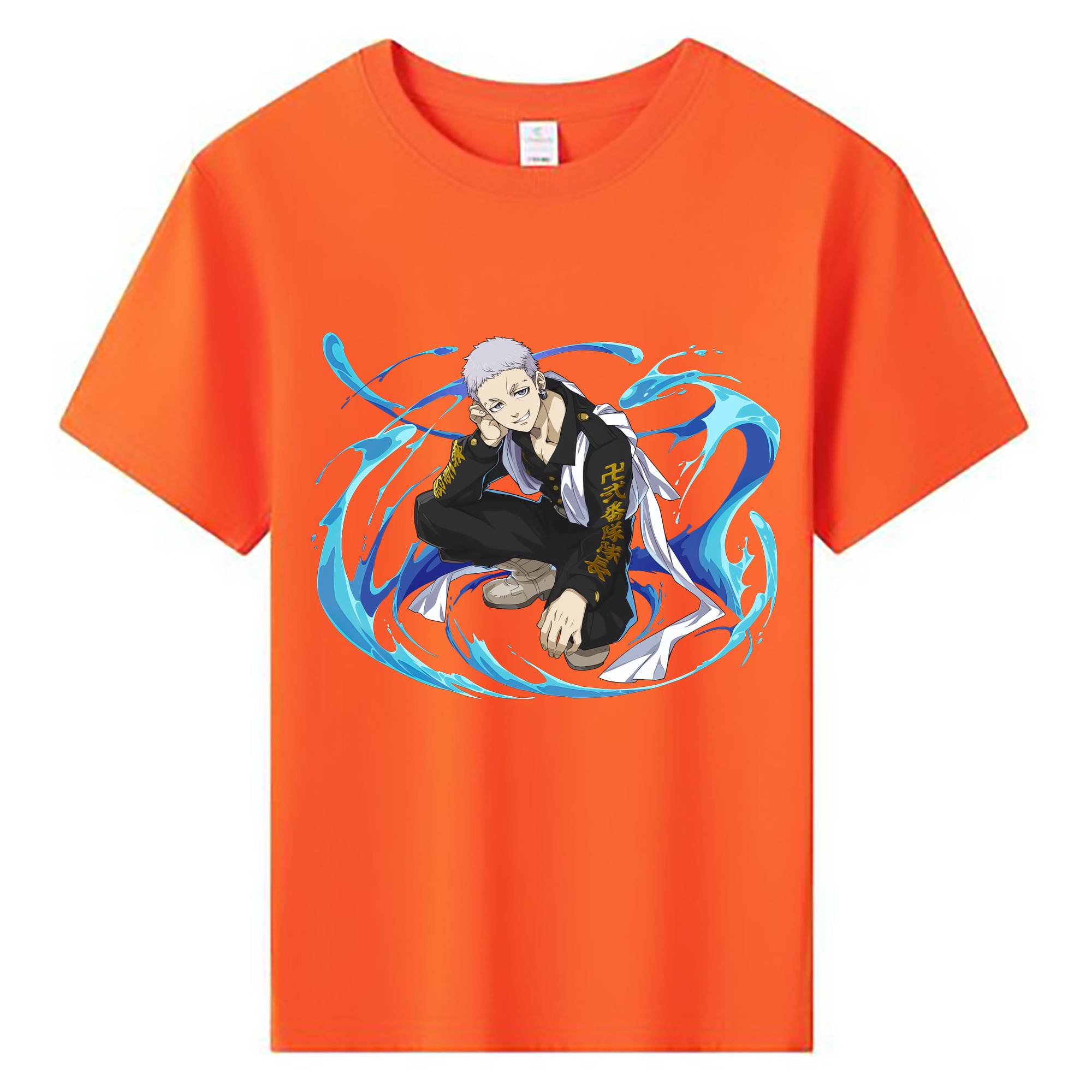 （画像用） 東京リベンジャーズ Tokyo Revengers 綿100％キッズTシャツ（フロントプリント）