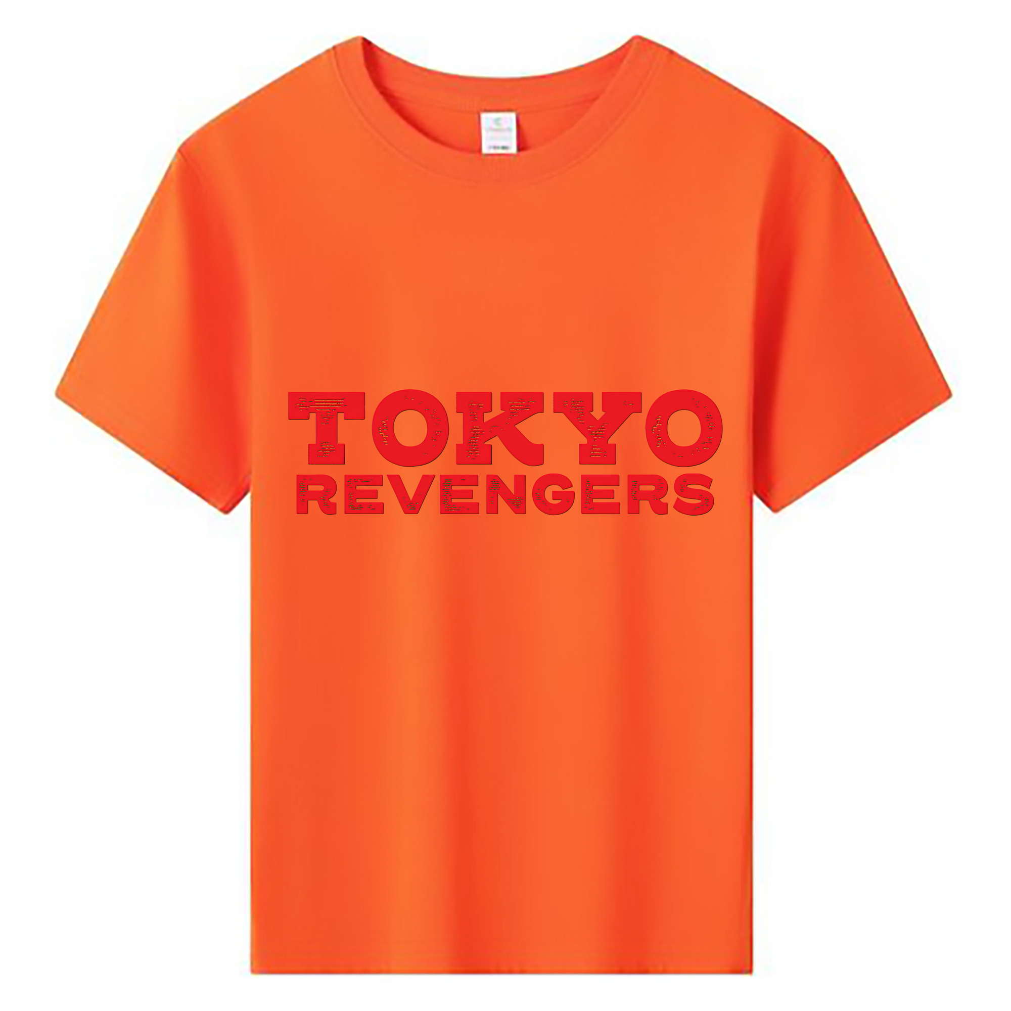 （画像用） 東京リベンジャーズ Tokyo Revengers 綿100％キッズTシャツ（フロントプリント）