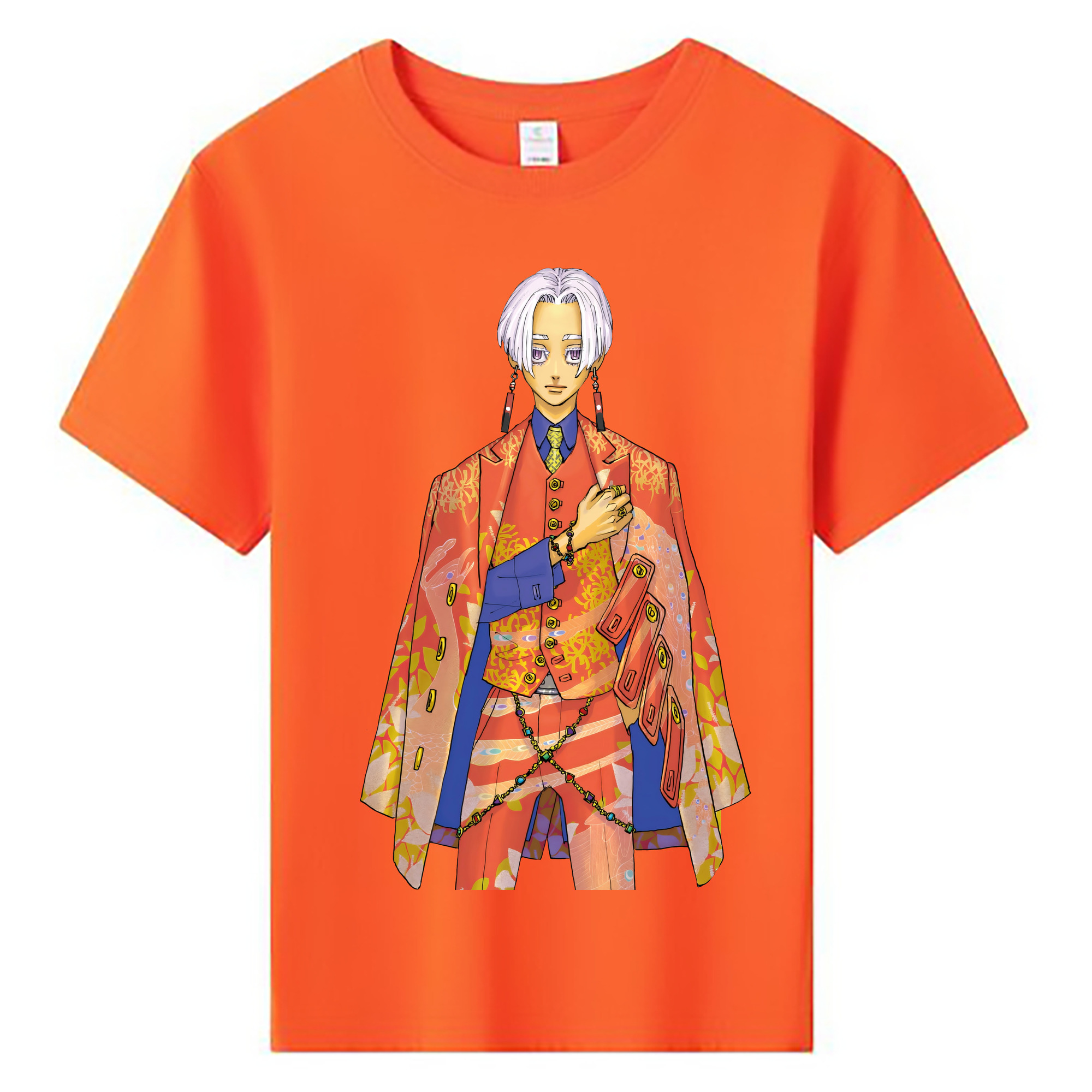 （画像用） 東京リベンジャーズ Tokyo Revengers 綿100％キッズTシャツ（フロントプリント）