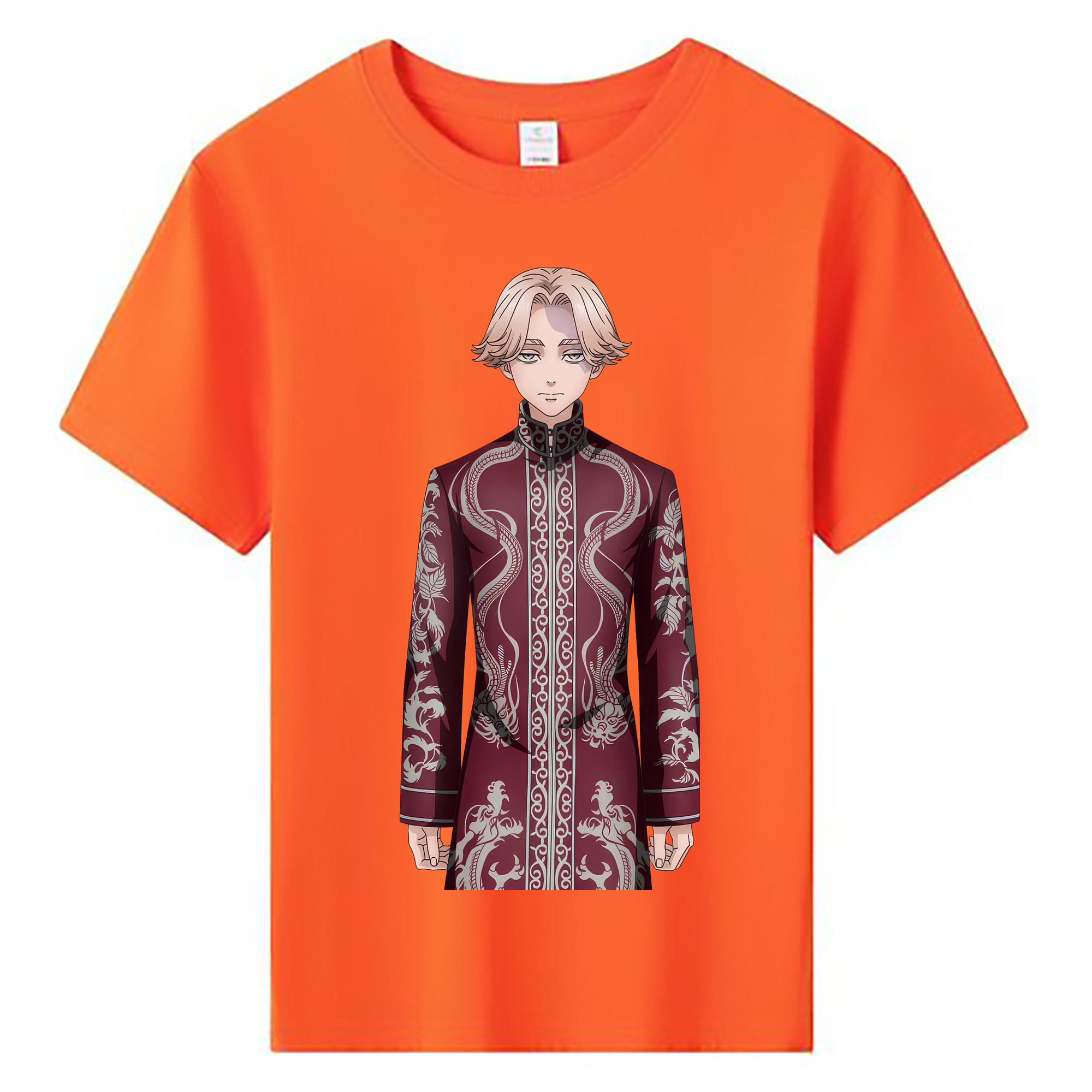 （画像用） 東京リベンジャーズ Tokyo Revengers 綿100％キッズTシャツ（フロントプリント）