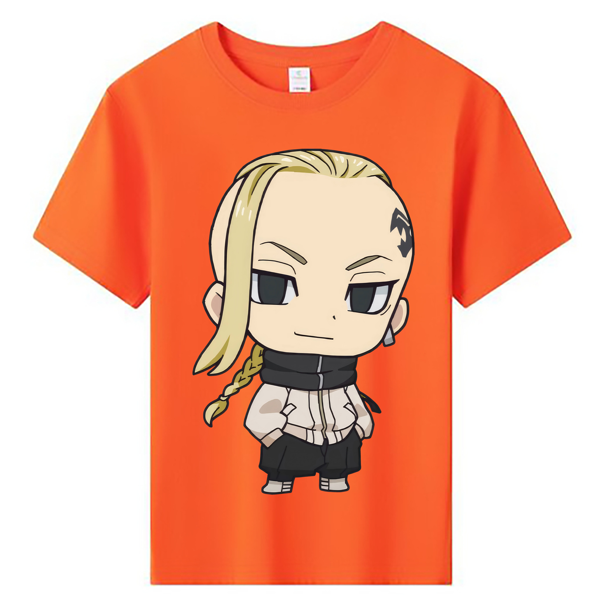 （画像用） 東京リベンジャーズ Tokyo Revengers 綿100％キッズTシャツ（フロントプリント）