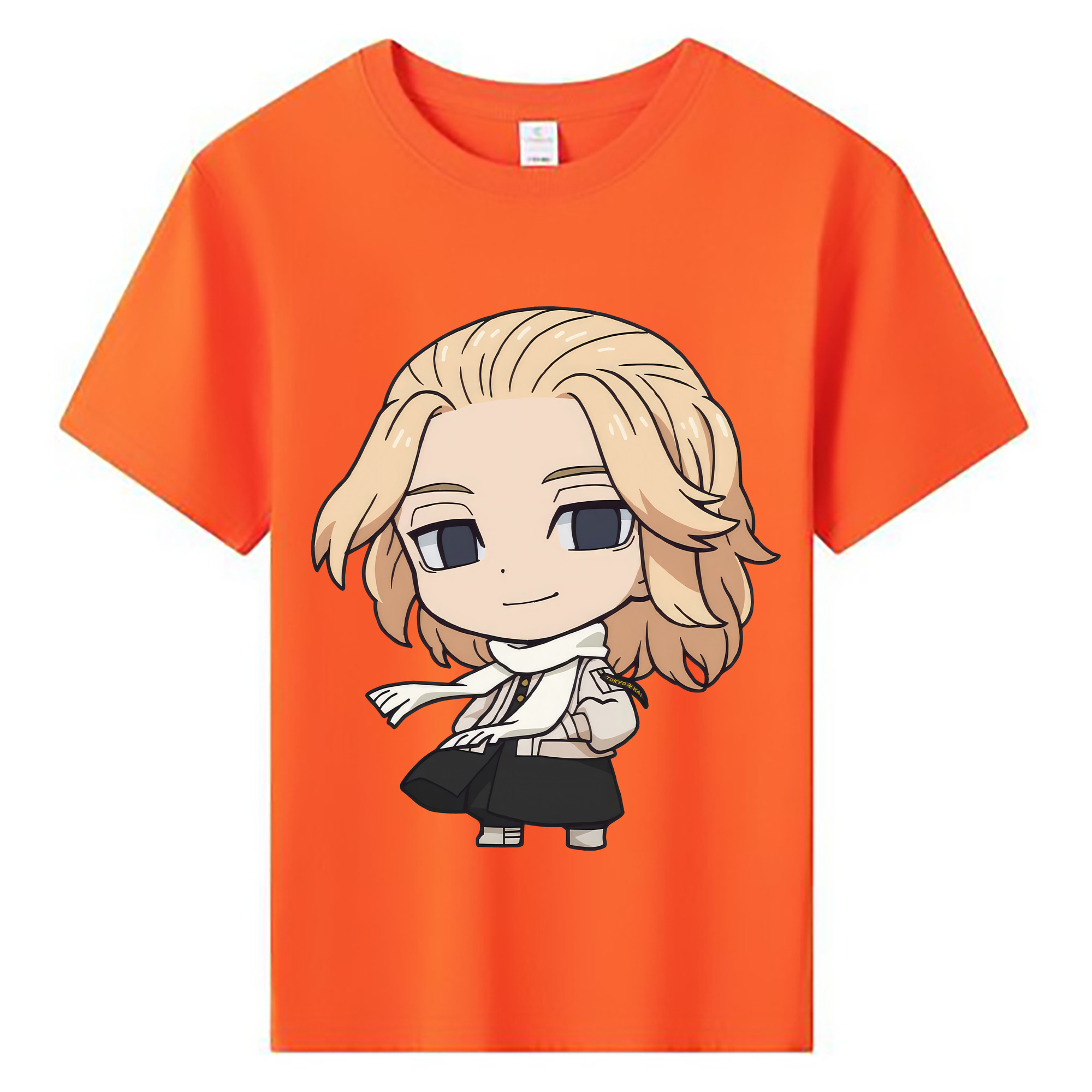 （画像用） 東京リベンジャーズ Tokyo Revengers 綿100％キッズTシャツ（フロントプリント）