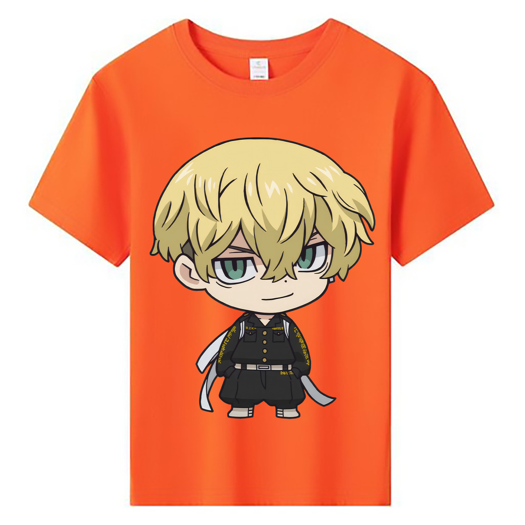 （画像用） 東京リベンジャーズ Tokyo Revengers 綿100％キッズTシャツ（フロントプリント）