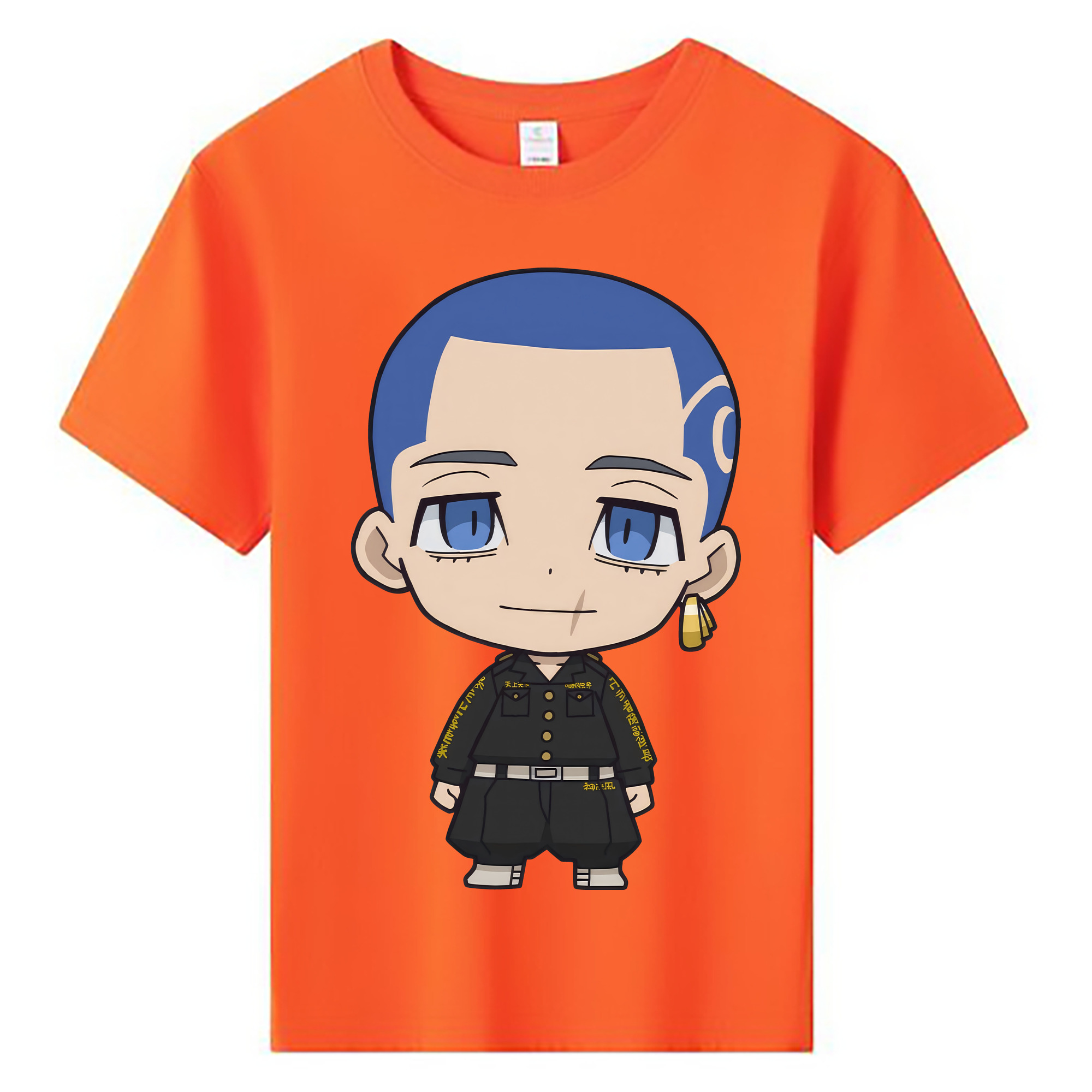 （画像用） 東京リベンジャーズ Tokyo Revengers 綿100％キッズTシャツ（フロントプリント）