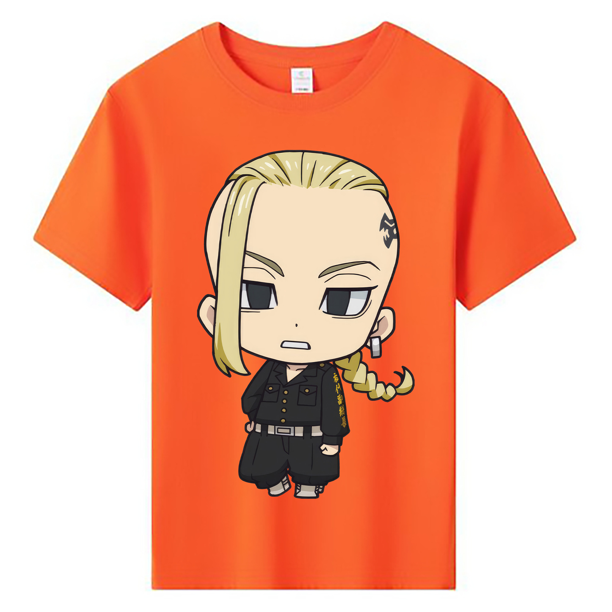 （画像用） 東京リベンジャーズ Tokyo Revengers 綿100％キッズTシャツ（フロントプリント）