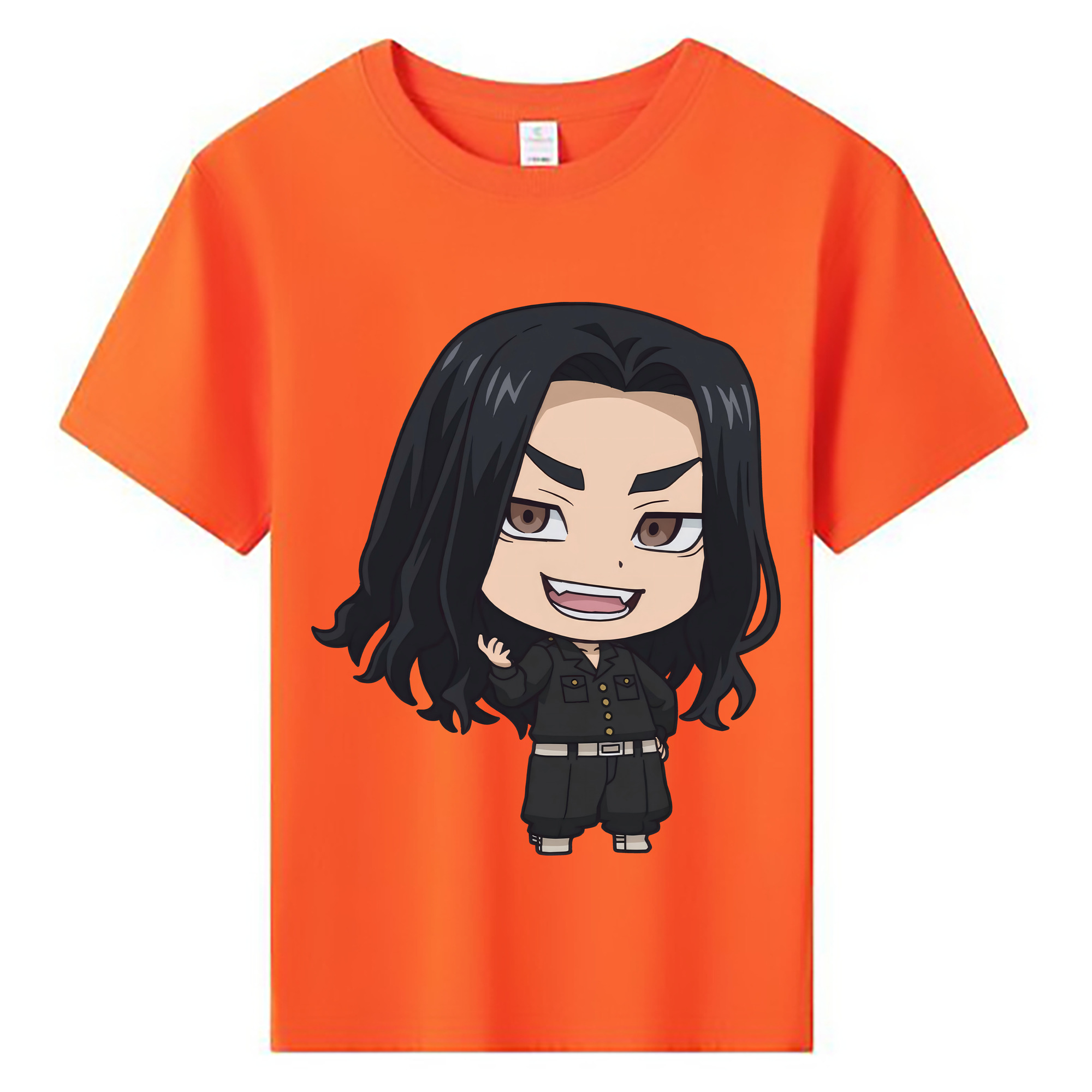 （画像用） 東京リベンジャーズ Tokyo Revengers 綿100％キッズTシャツ（フロントプリント）