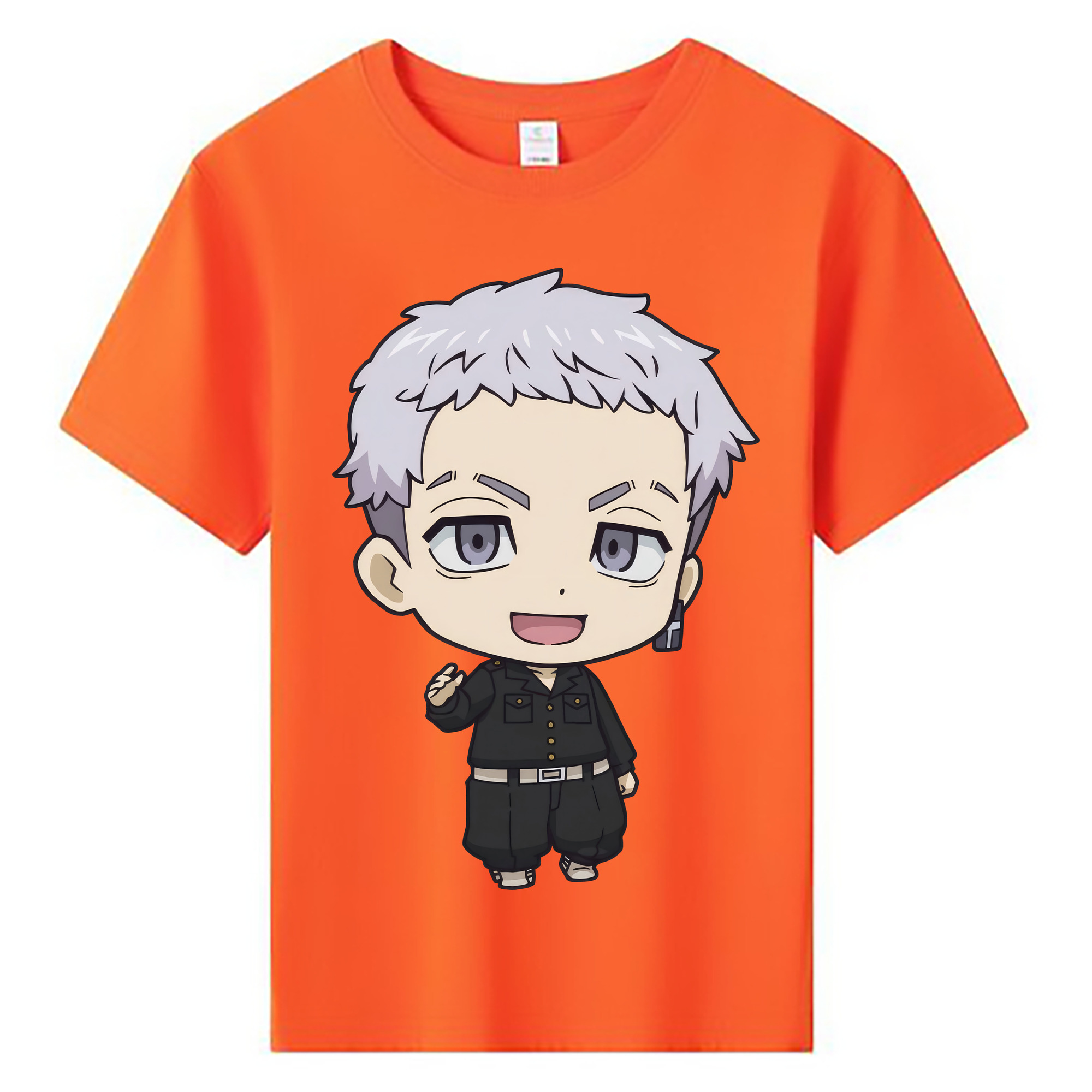 （画像用） 東京リベンジャーズ Tokyo Revengers 綿100％キッズTシャツ（フロントプリント）