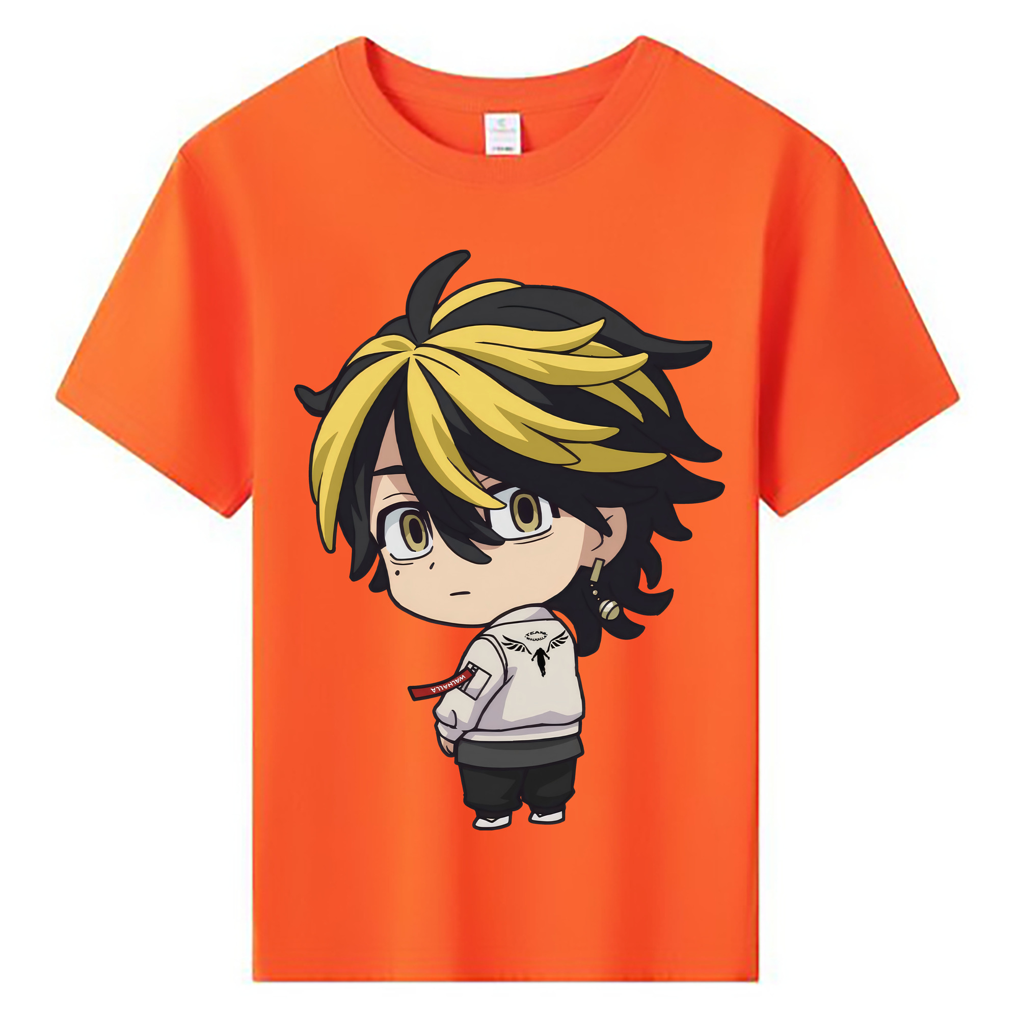 （画像用） 東京リベンジャーズ Tokyo Revengers 綿100％キッズTシャツ（フロントプリント）